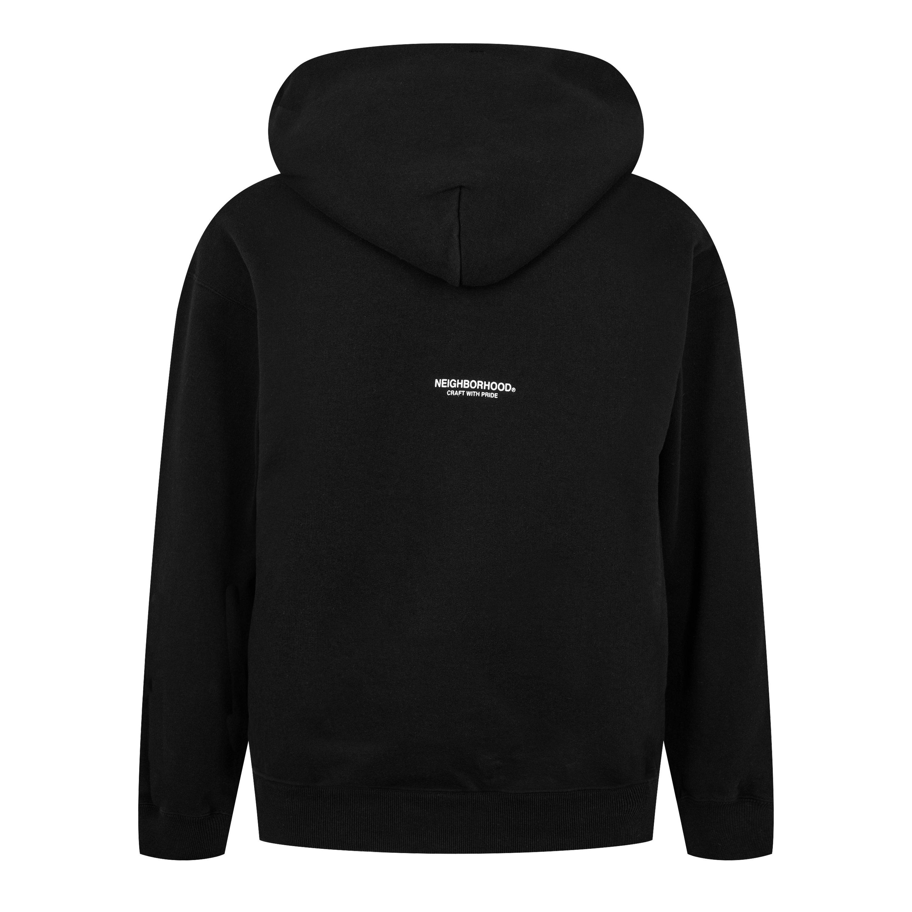 Black - Neighborhood - Men's Neighbourhood Classic Pull Over Hoodie - 6