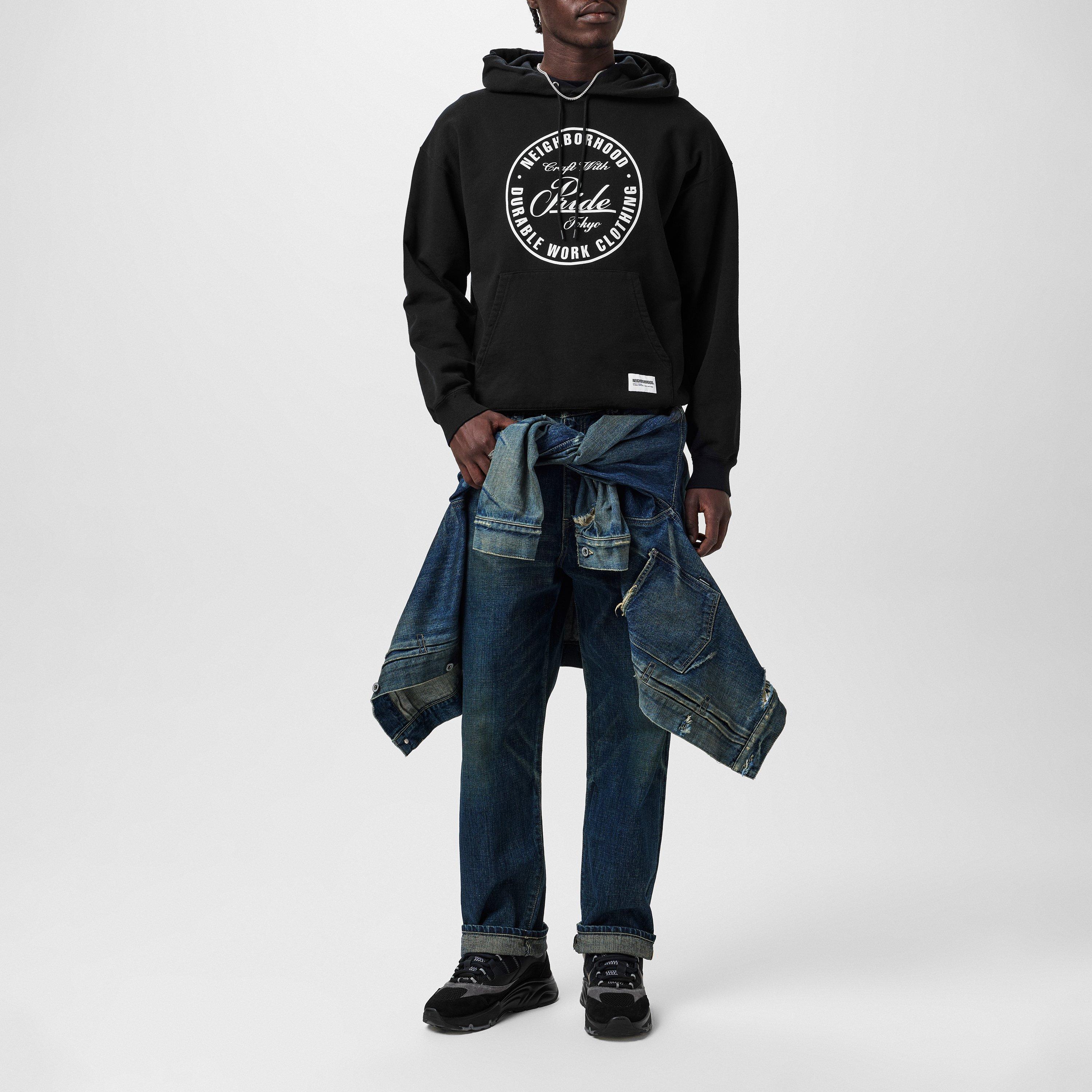 Black - Neighborhood - Men's Neighbourhood Classic Pull Over Hoodie - 4