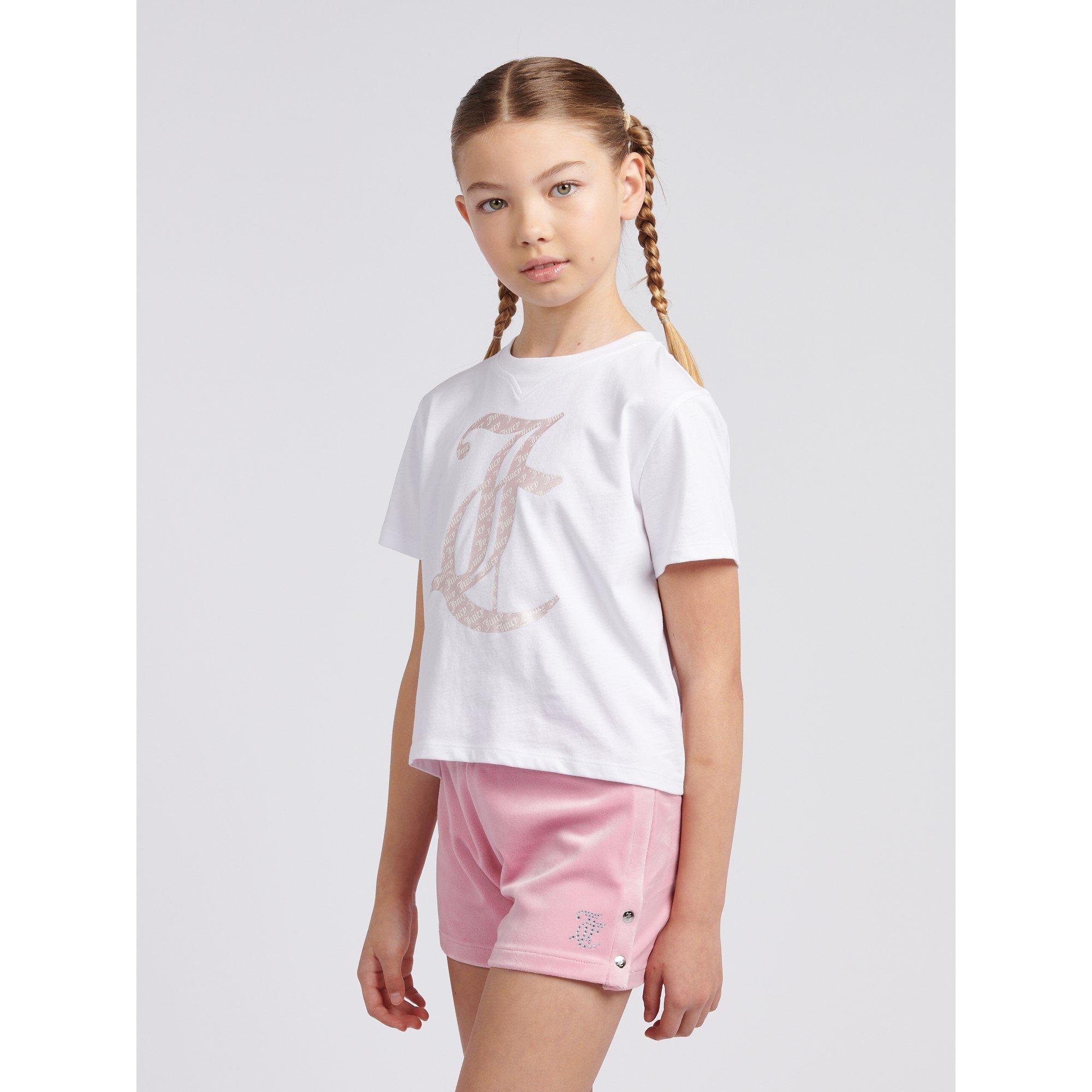 Pink Nectar D92 - Juicy Couture - Kids' T-Shirt and Shorts Set - 2