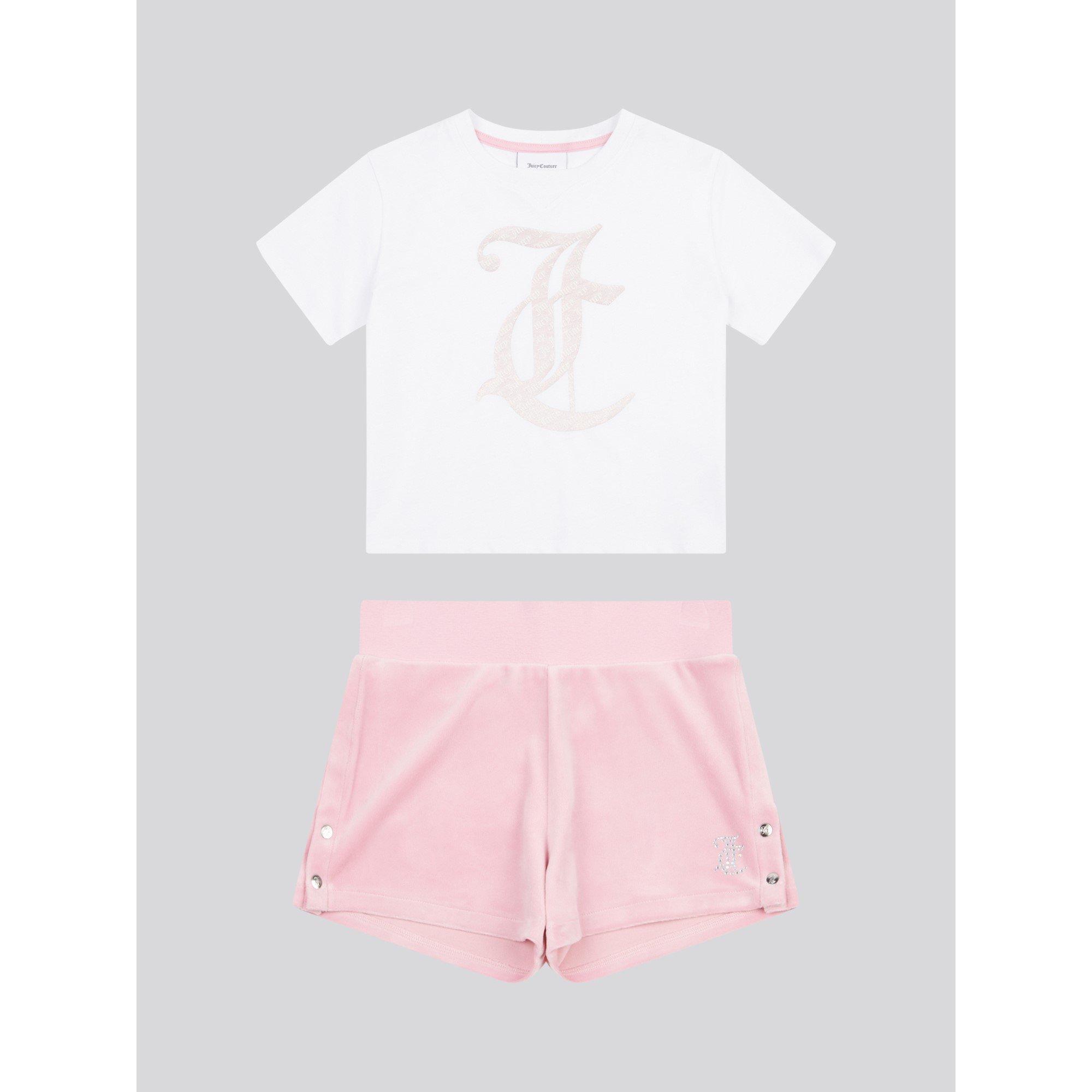 Pink Nectar D92 - Juicy Couture - Kids' T-Shirt and Shorts Set - 7