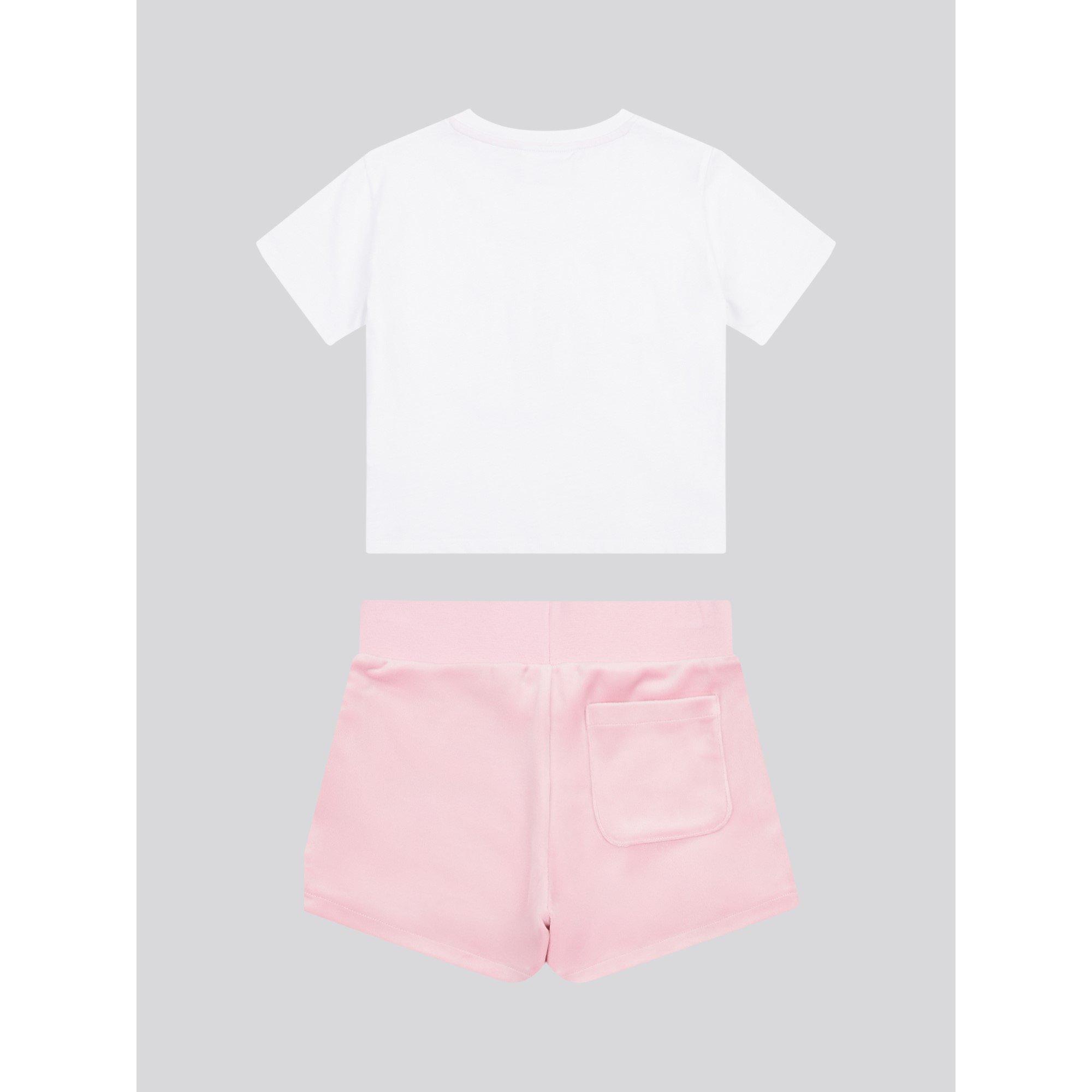 Pink Nectar D92 - Juicy Couture - Kids' T-Shirt and Shorts Set - 8