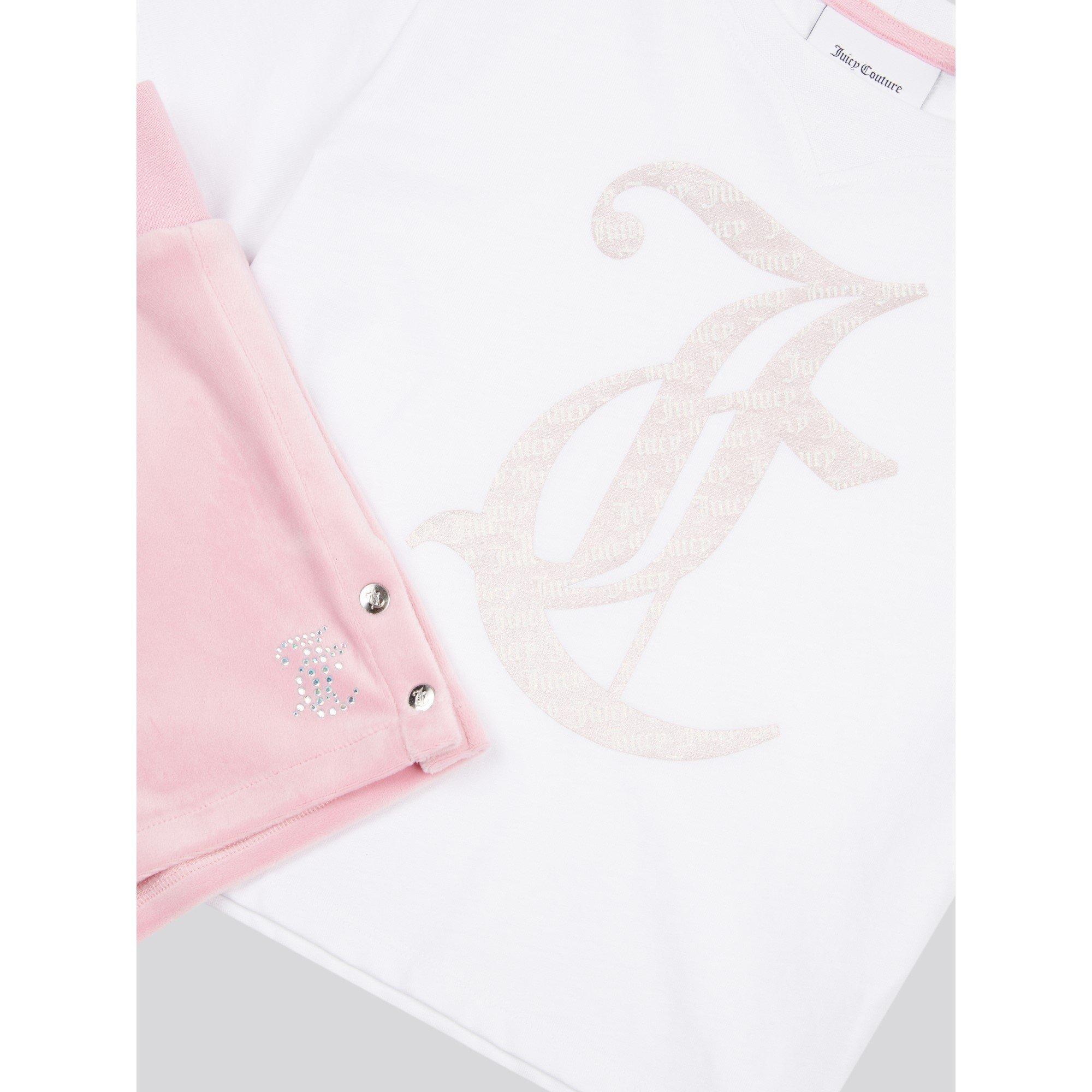 Pink Nectar D92 - Juicy Couture - Kids' T-Shirt and Shorts Set - 9