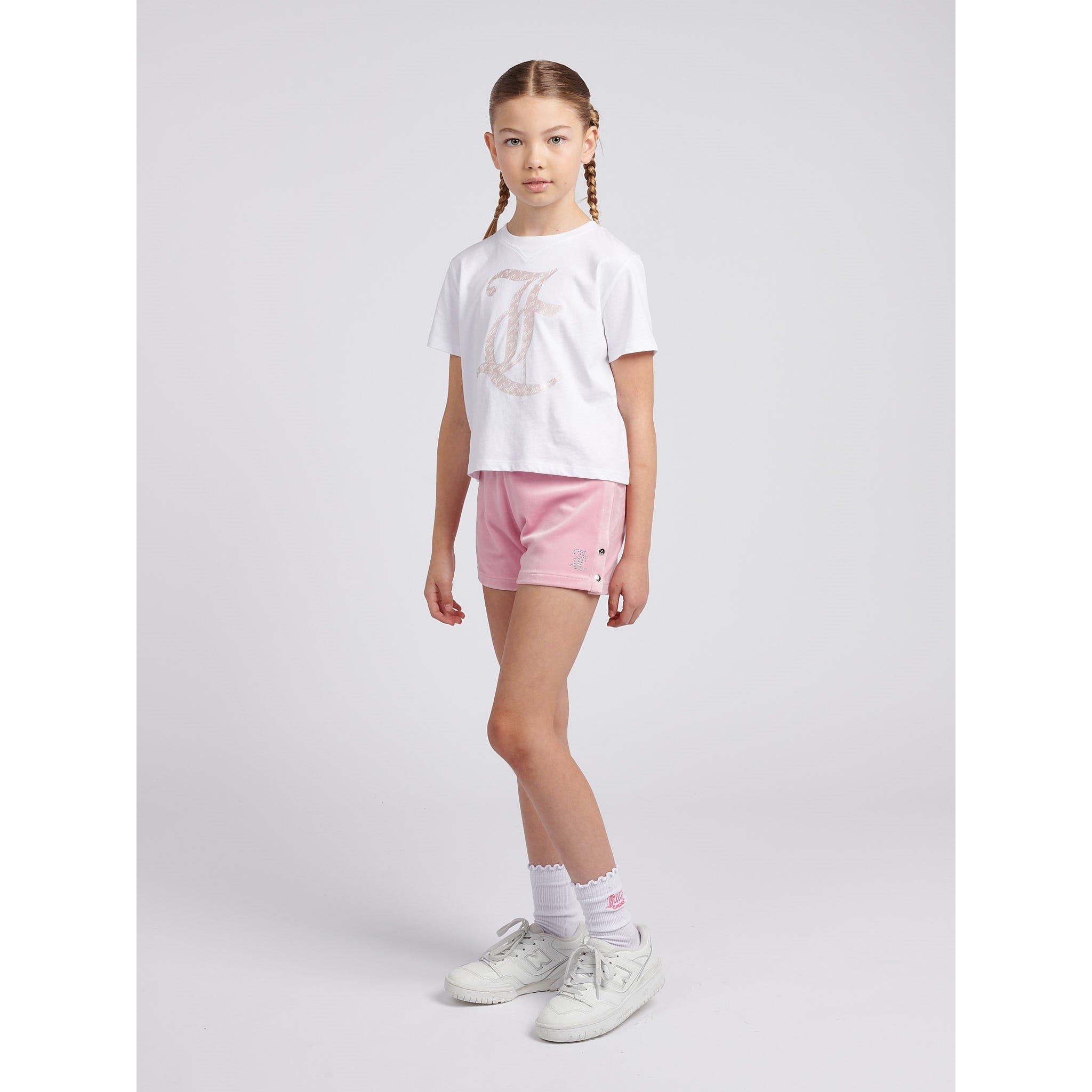 Pink Nectar D92 - Juicy Couture - Kids' T-Shirt and Shorts Set - 3