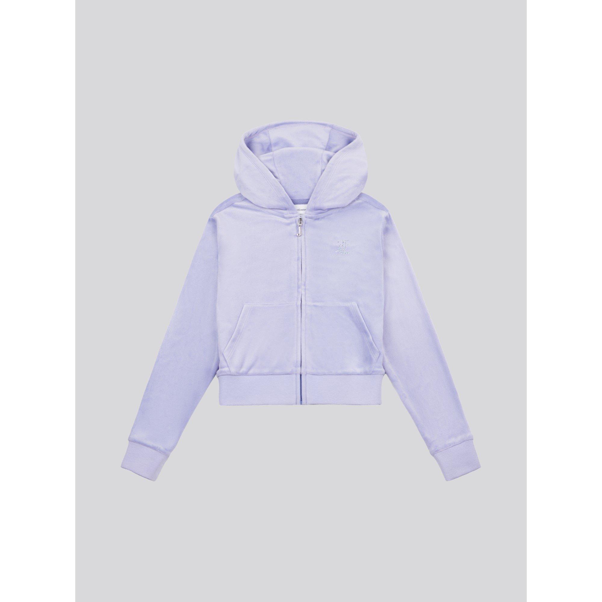 Jacaranda G24 - Juicy Couture - Kids' Diamante Zip Hoodie - 4