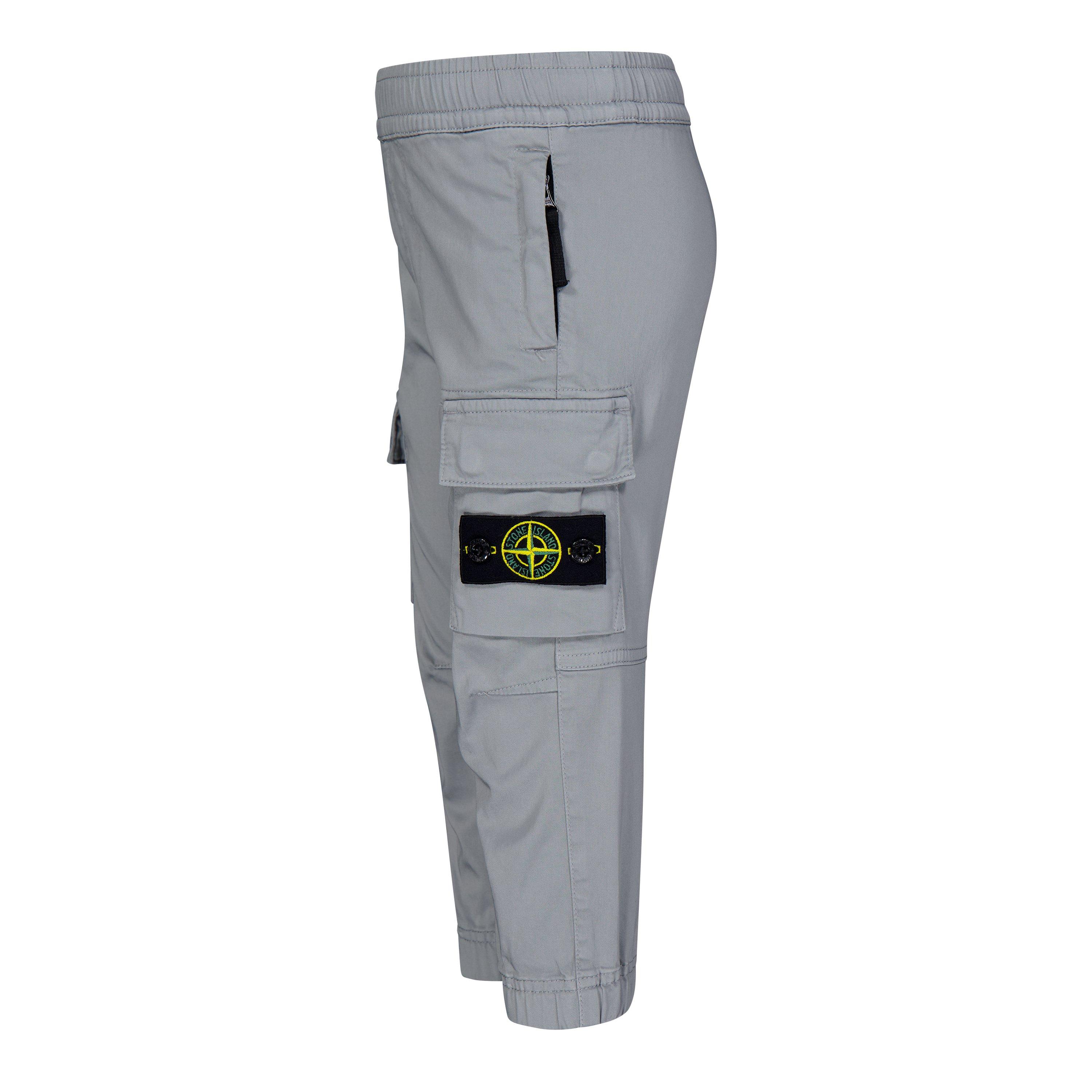 Polvere V0064 - Stone Island - Badge Cargo Trousers Juniors - 3