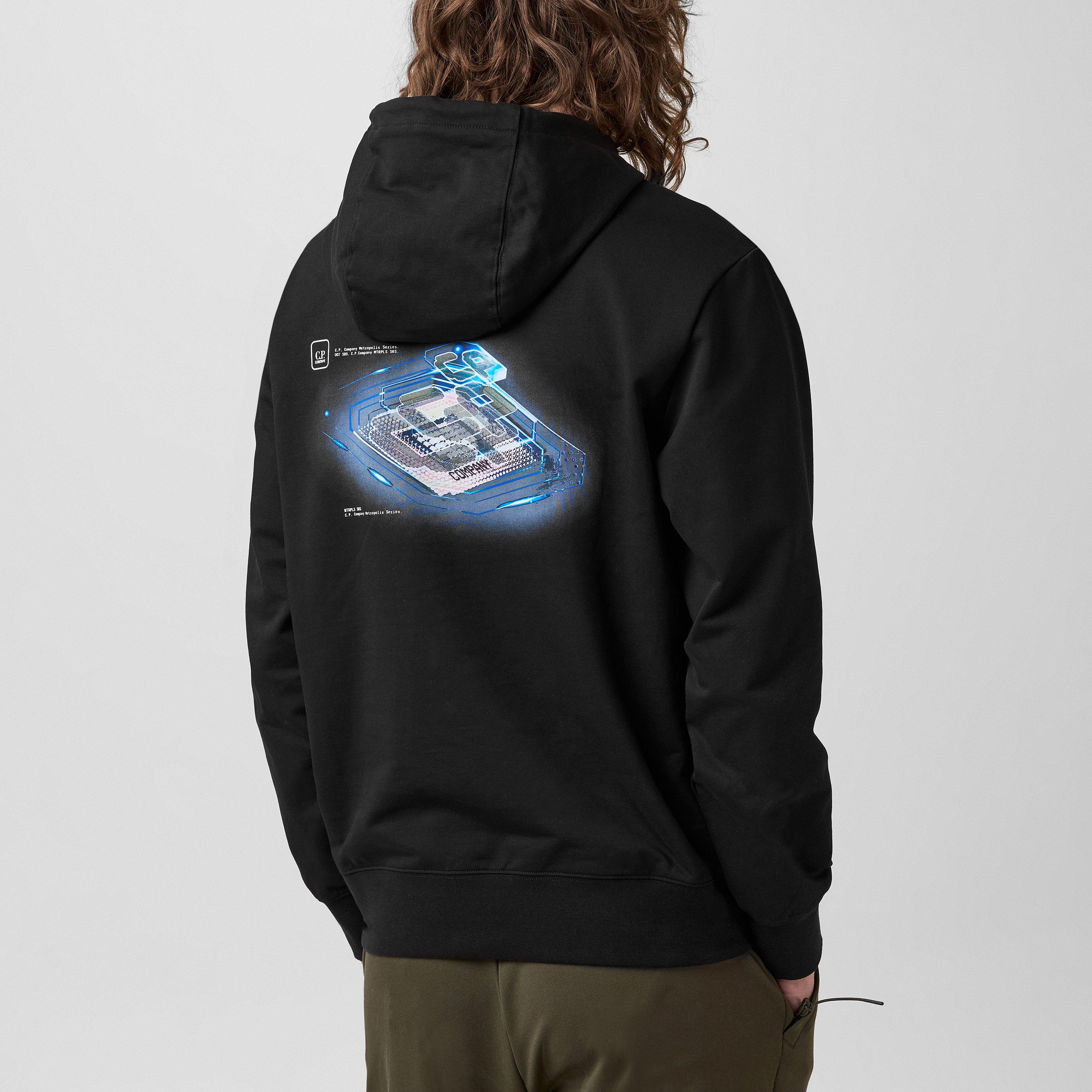 Black 999 - CP Company Metropolis - Men's Hoodie - 4