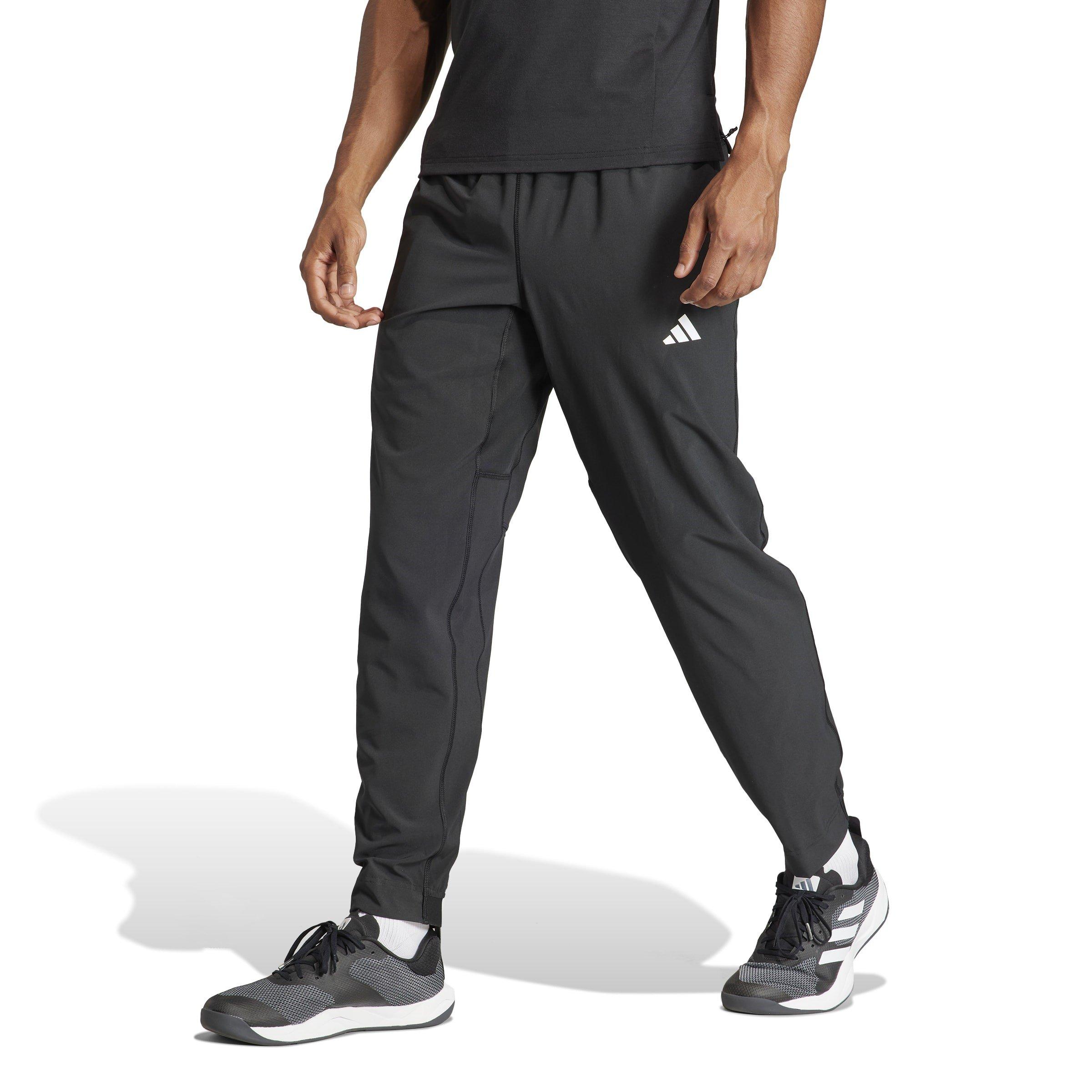 Black/White - adidas - Train Essentials Mens Training Woven Pants - 2