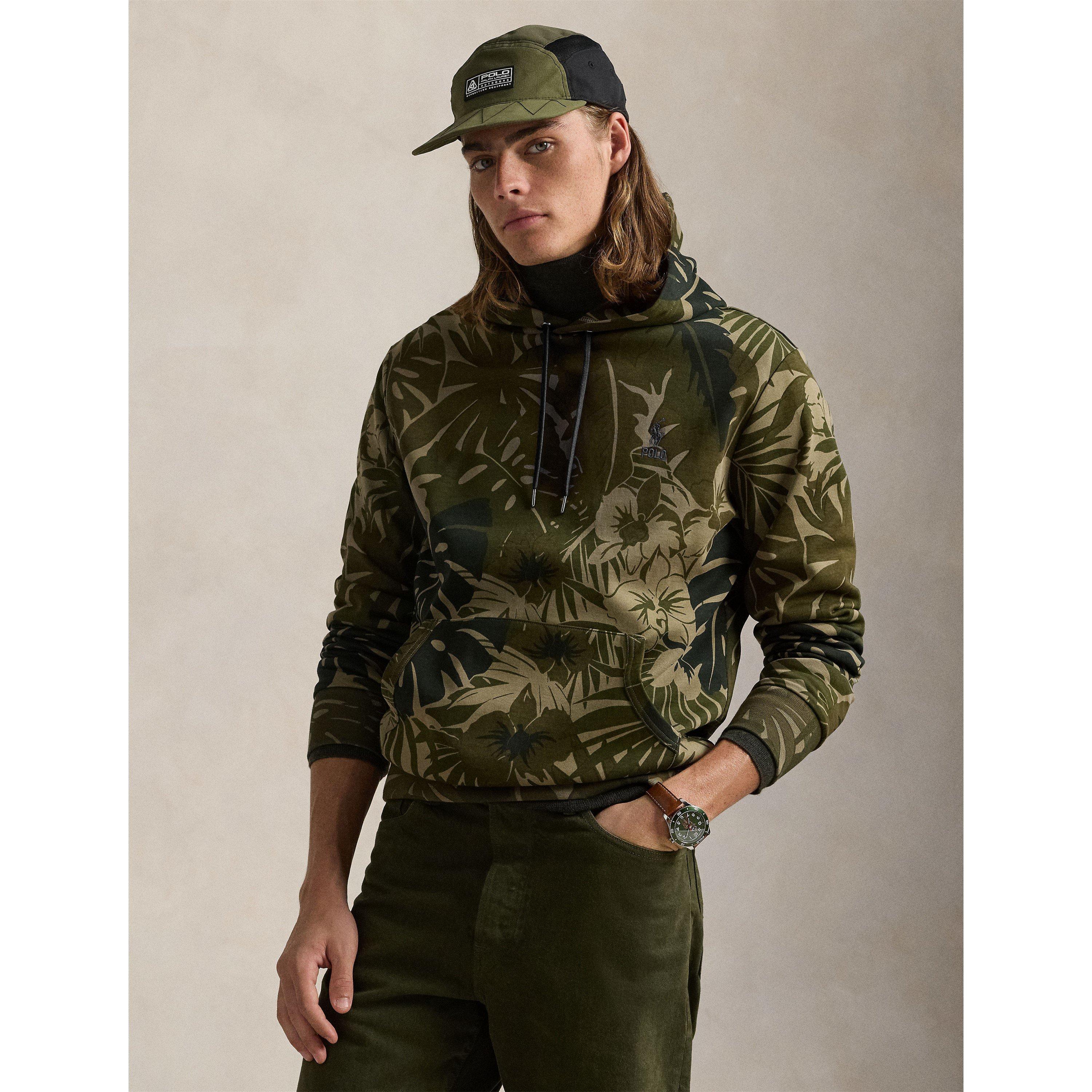 Polo Ralph Lauren Palm-Camo Double Knit Hoodie | Cruise Fashion
