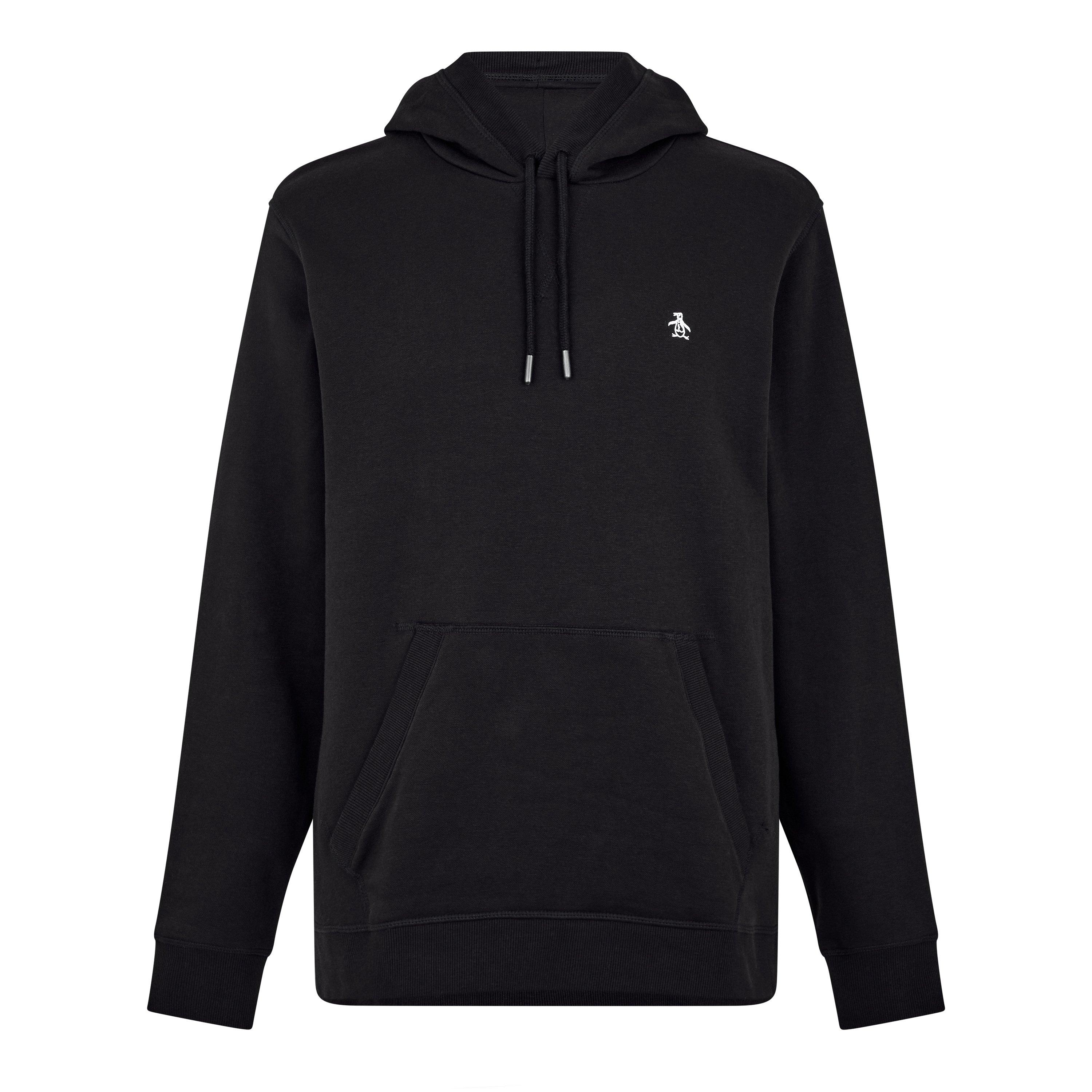 Original Penguin Men's Logo Hoodie - True Black - Small