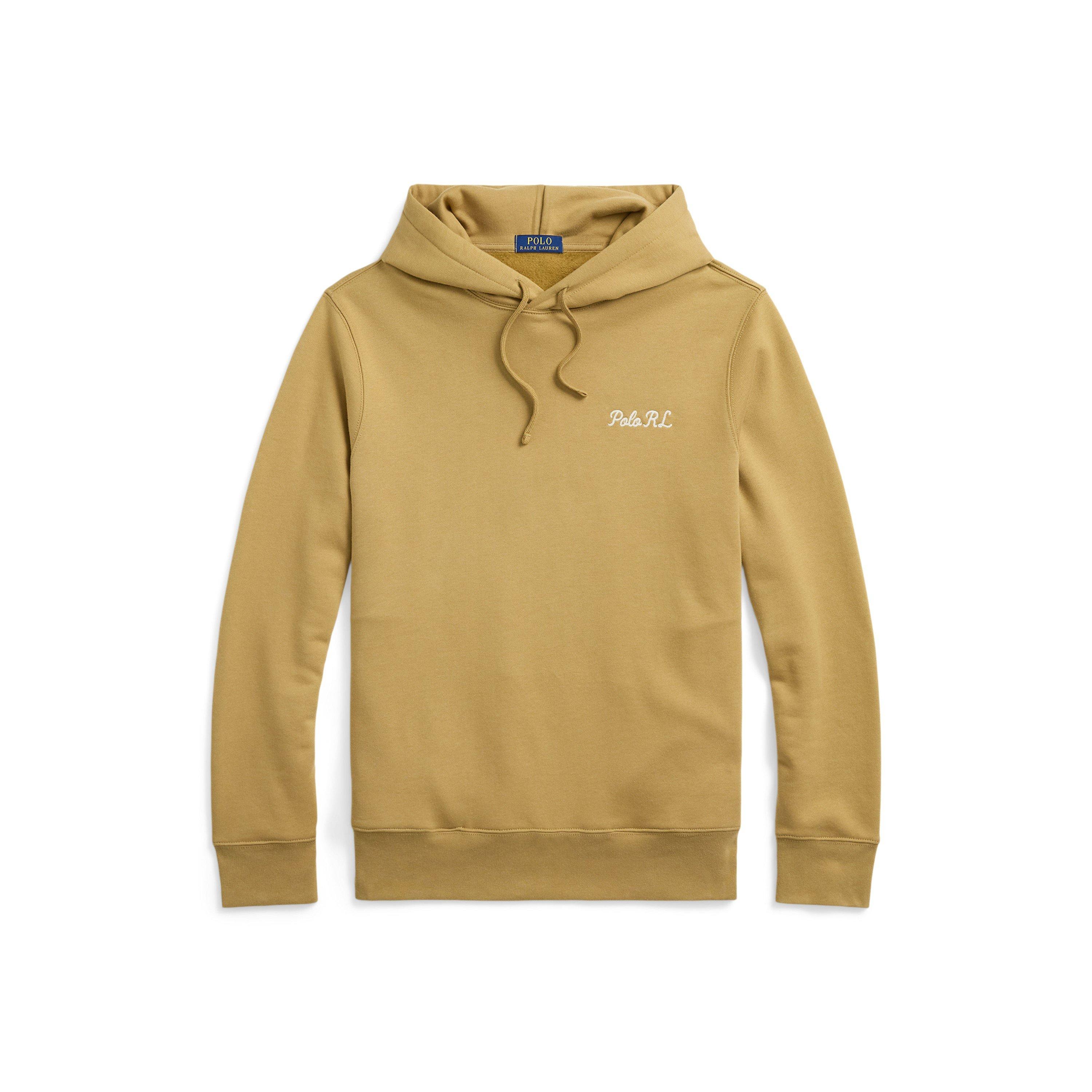 Polo Ralph Lauren Bear Fleece Hoodie - Camel Explor - S