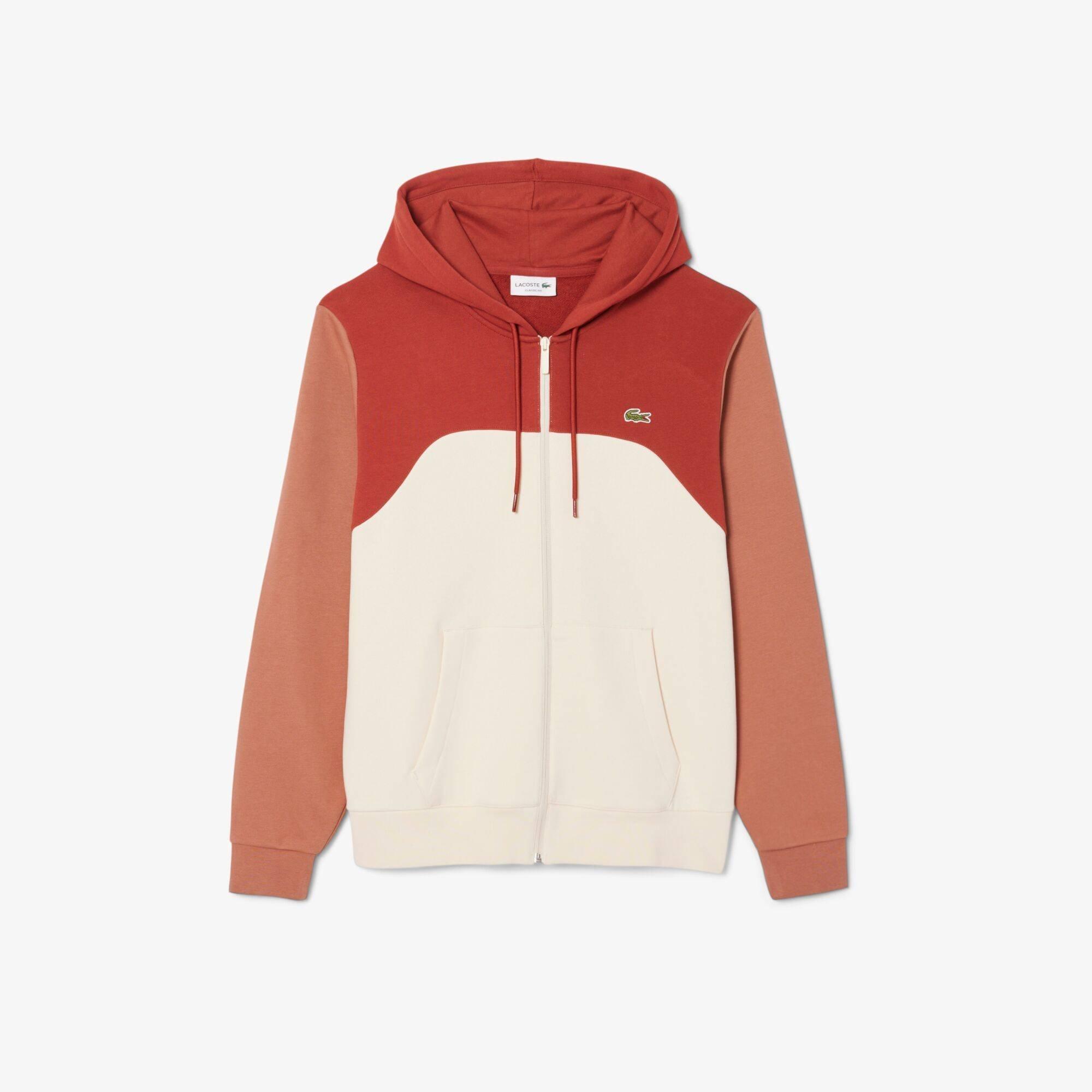 Latte HBI - Lacoste - Colour Block Zip Hoodie - 5
