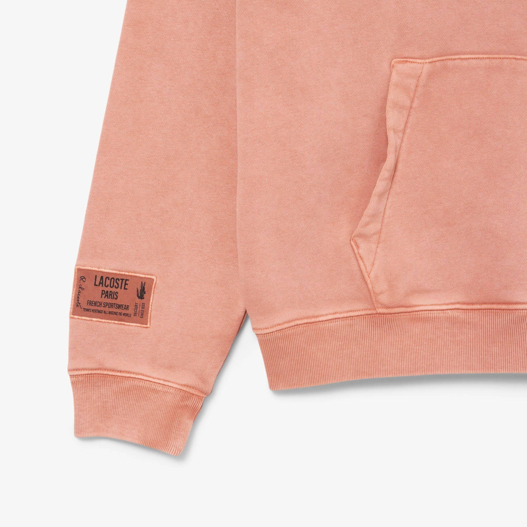 Latte I1K - Lacoste - Men's Garment Dyed Hoodie - 3