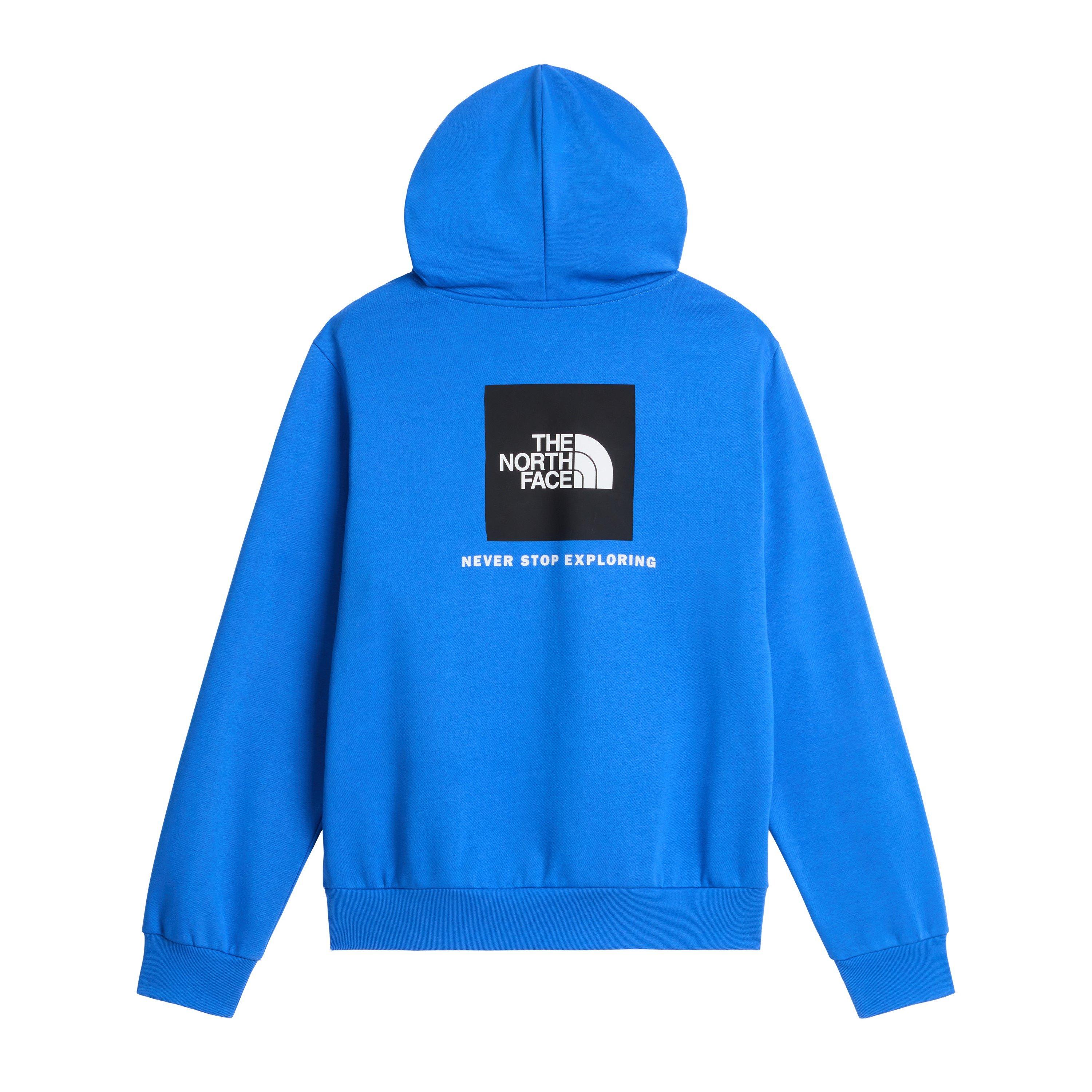 Mens Never Stop Exploring Cotton Long Sleeve Hoodie