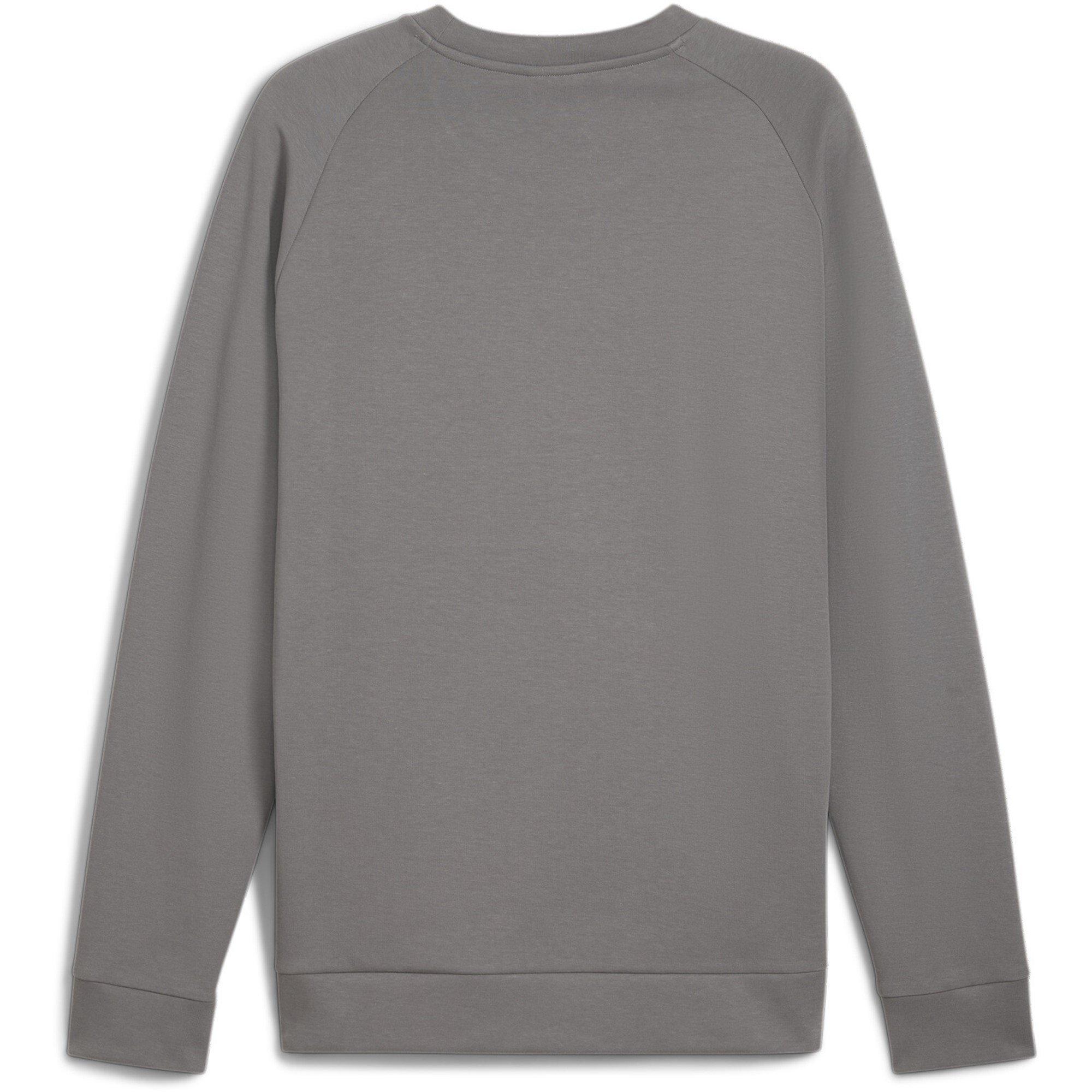Dunkelgrau - Puma - Tech Neck Crew Sweatshirt - 7
