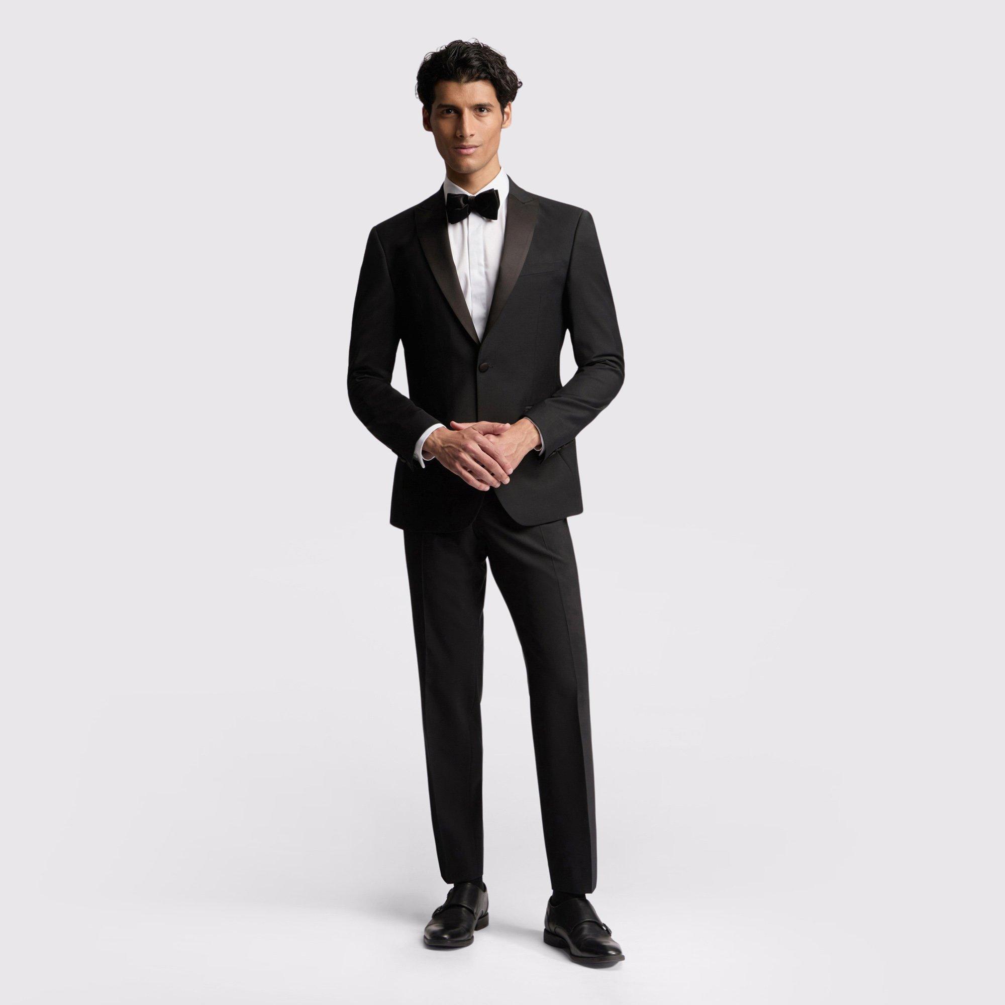 Schwarz - Ted Baker - Meyer Tuxedo Slim Jacket - 2