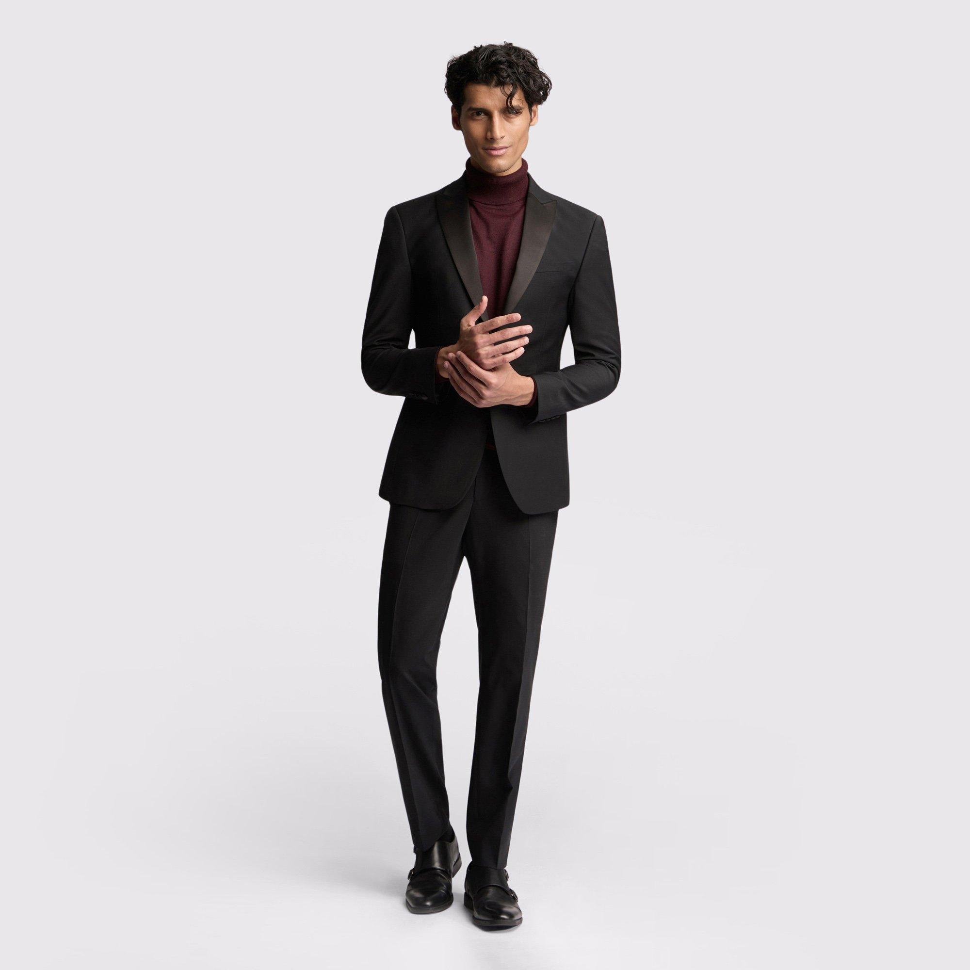 Schwarz - Ted Baker - Meyer Tuxedo Slim Jacket - 6