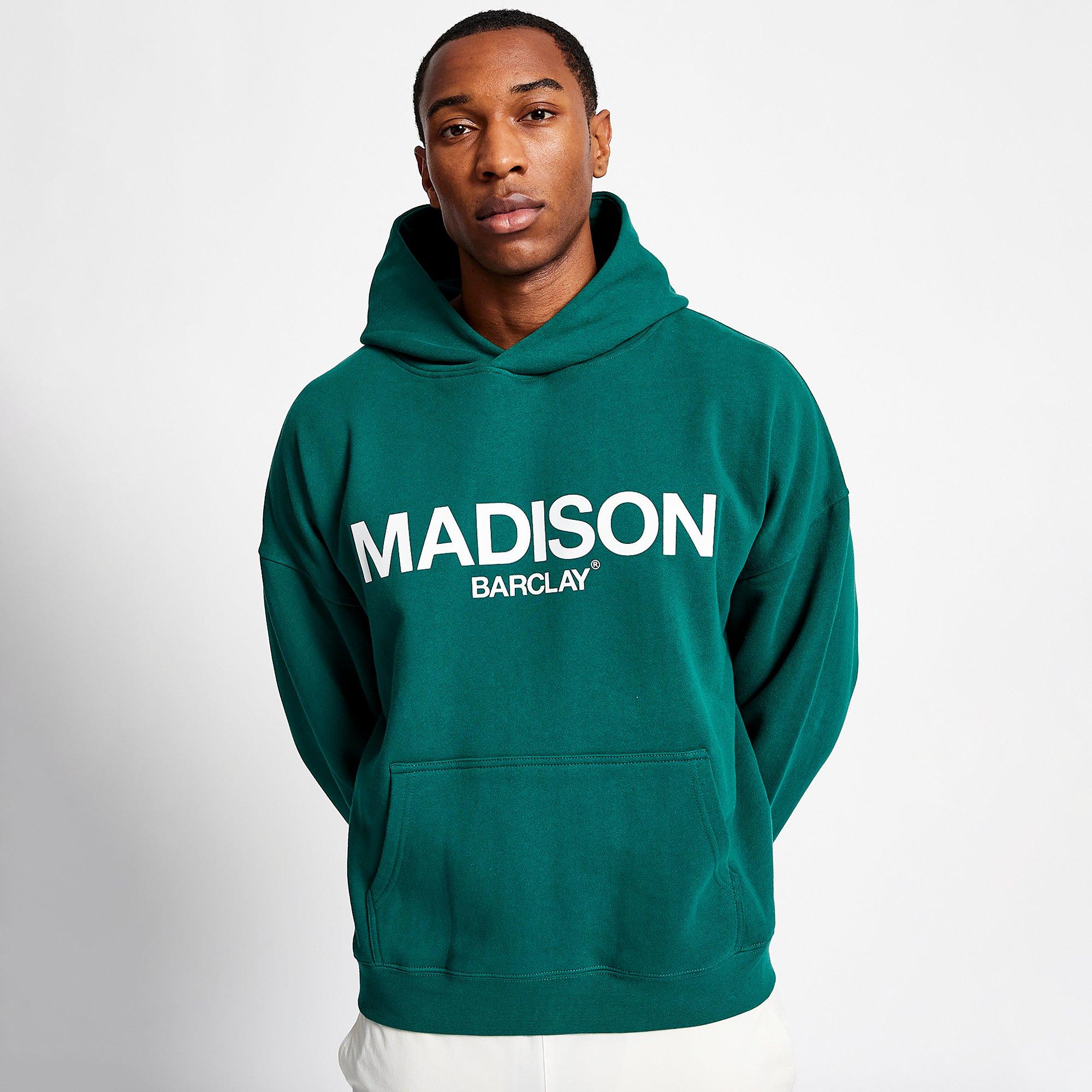 Madison Barclay Men's Ocean Av Hoodie - Forest - Small