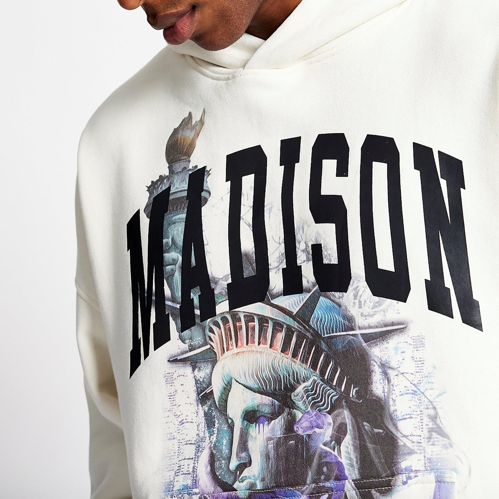 Marshmallow - Madison Barclay - Liberty Hoodie Mens - 3
