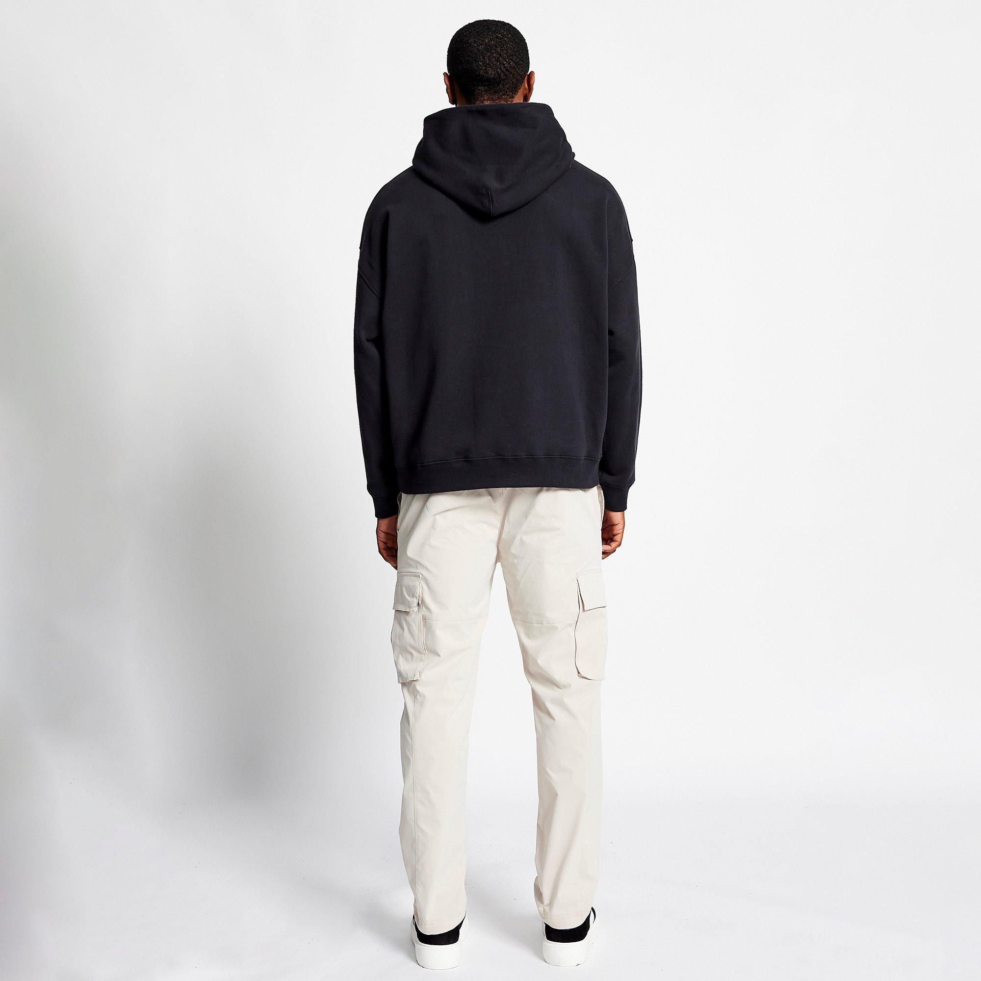 Black - Madison Barclay - Distressed Hoodie - 4