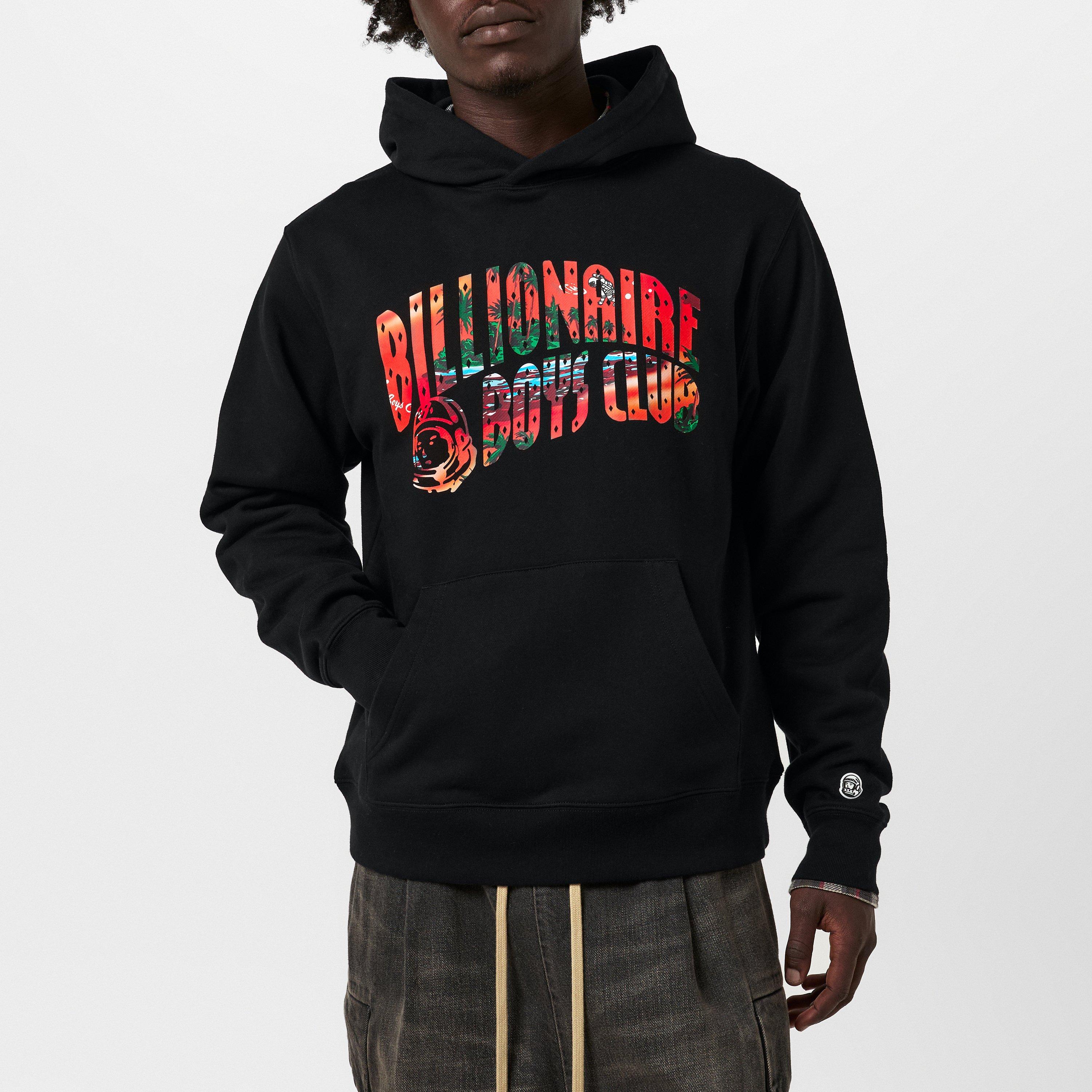 Black - Billionaire Boys Club - Tropical Logo Hoodie - 3