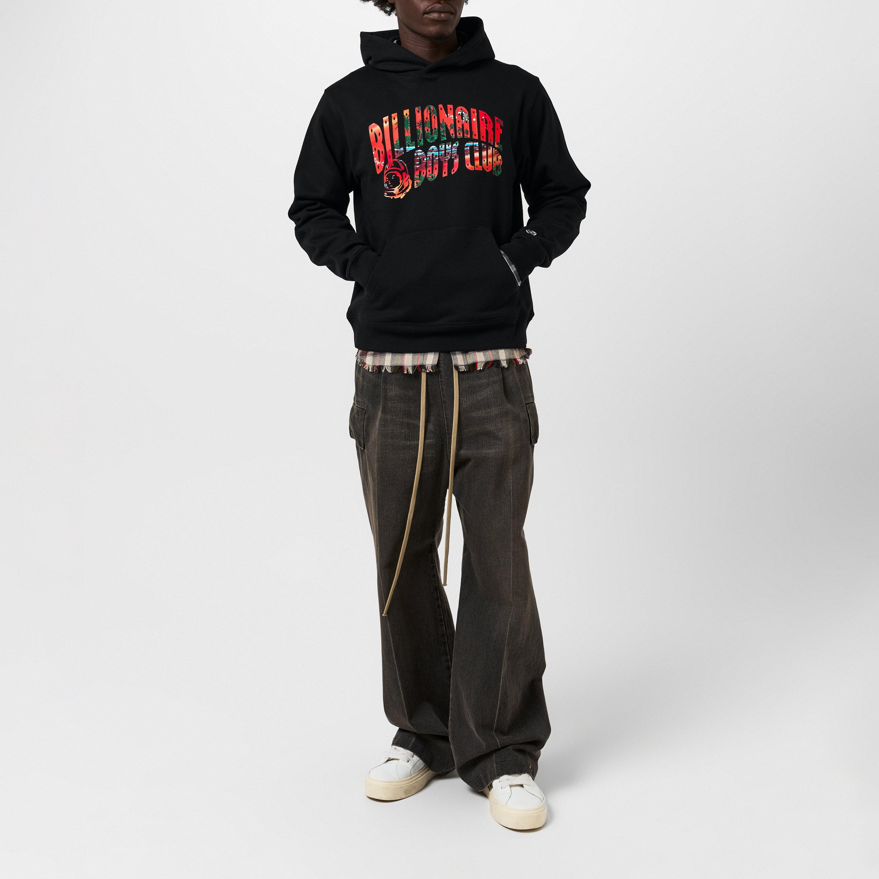 Black - Billionaire Boys Club - Tropical Logo Hoodie - 6