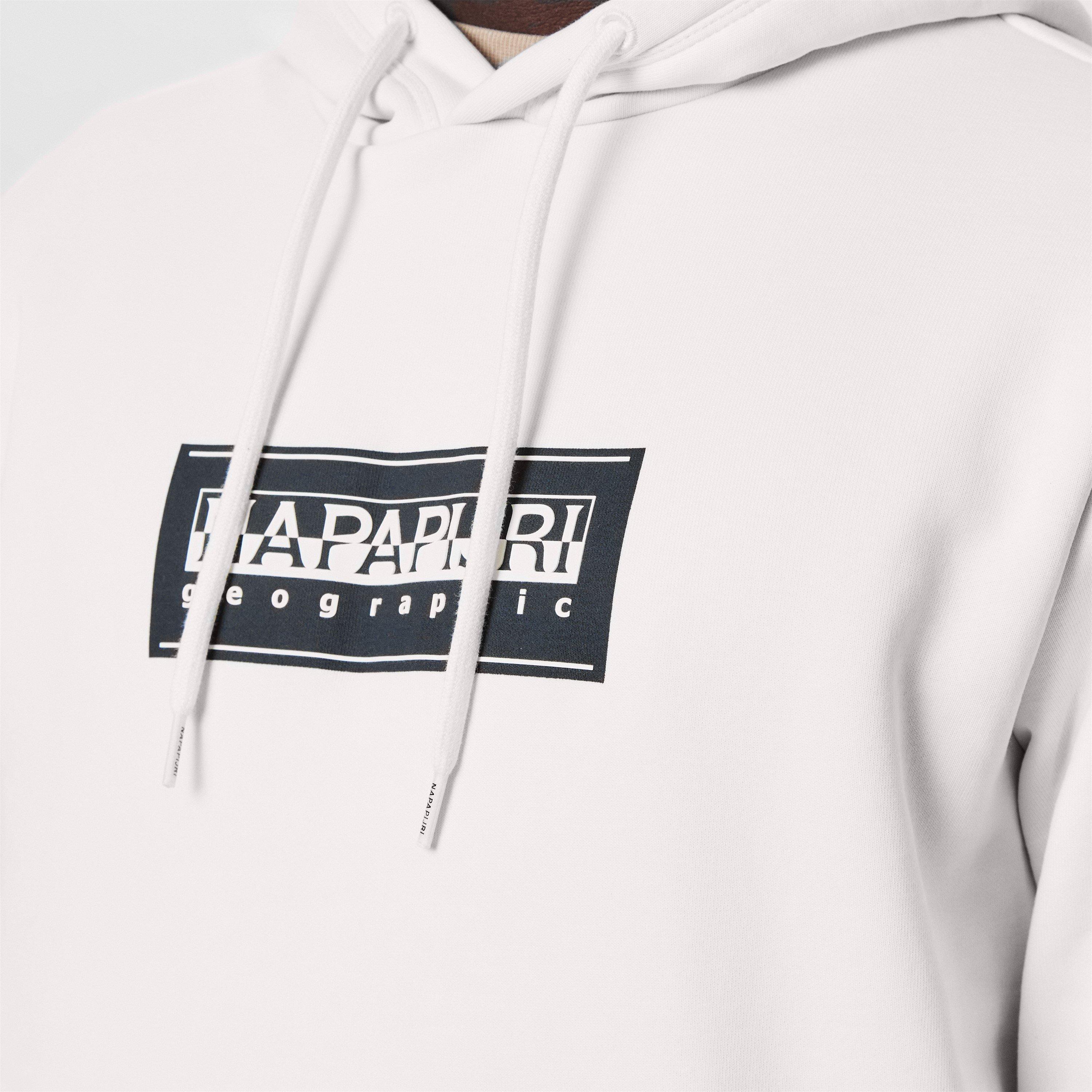 White Whisper - Napapijri - S-Box Logo Hoodie Mens - 5