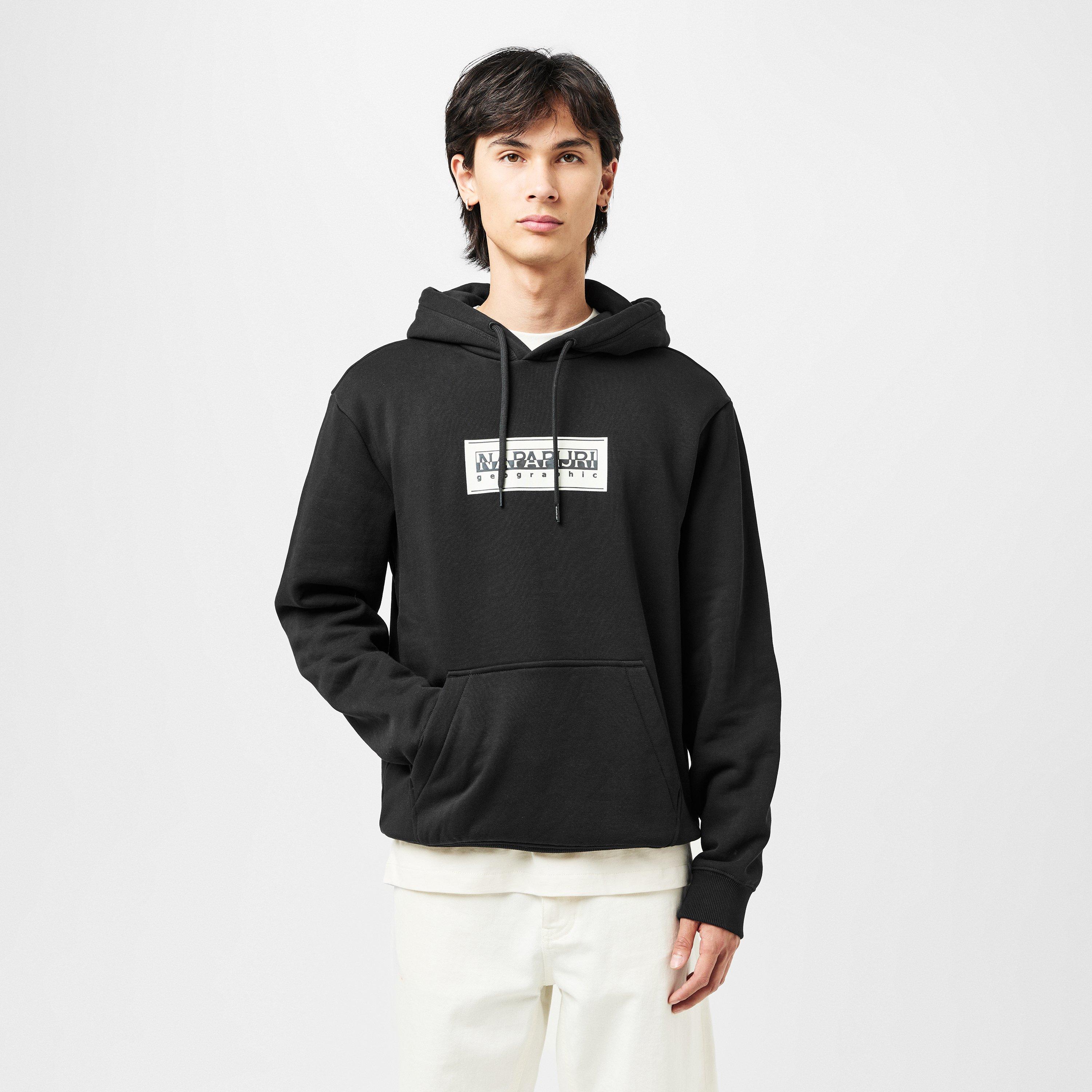 Black 041 - Napapijri - Napa S-Box Logo Hoodie Mens - 3