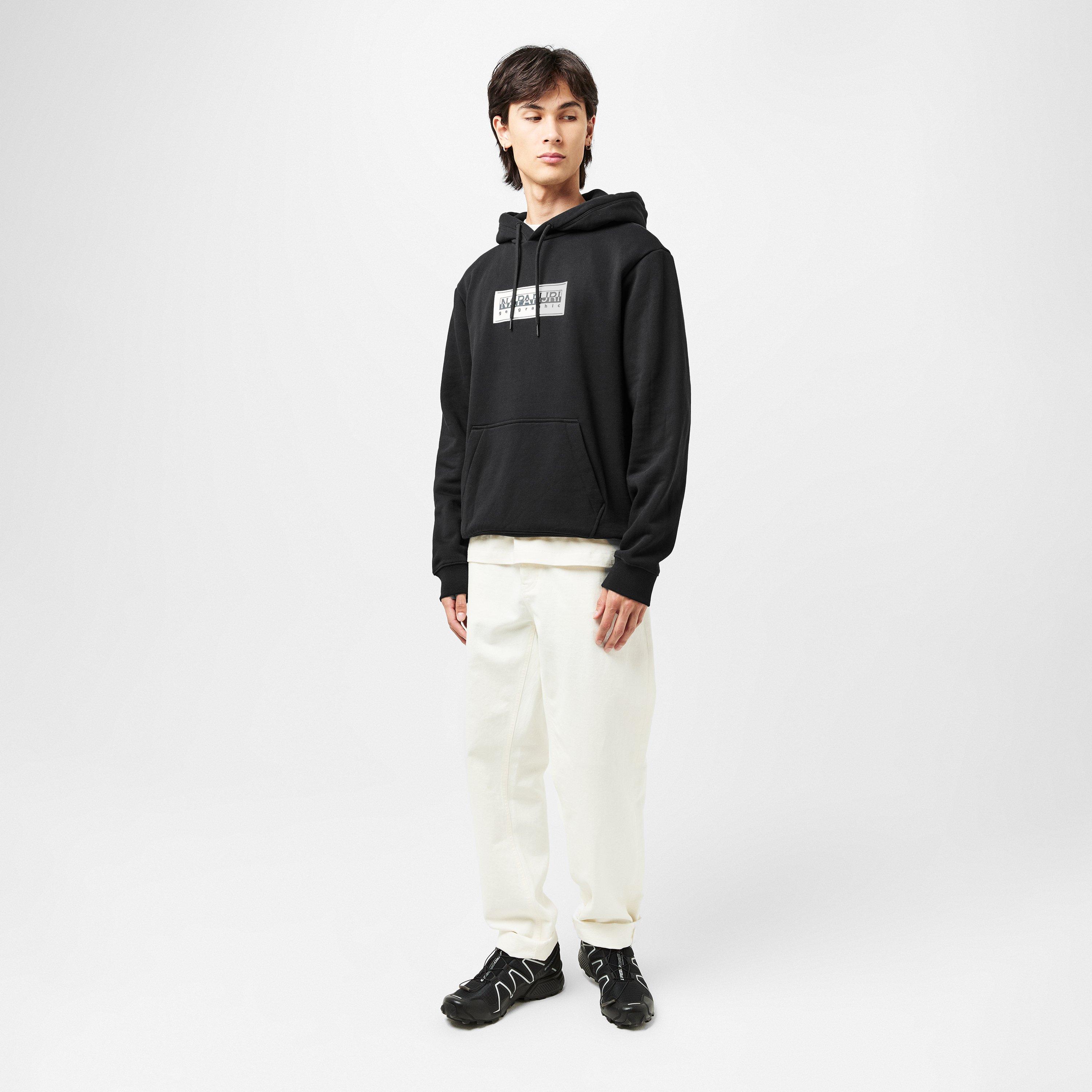 Black 041 - Napapijri - Napa S-Box Logo Hoodie Mens - 6