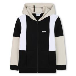 Boss Zip Up Hoodie Juniors