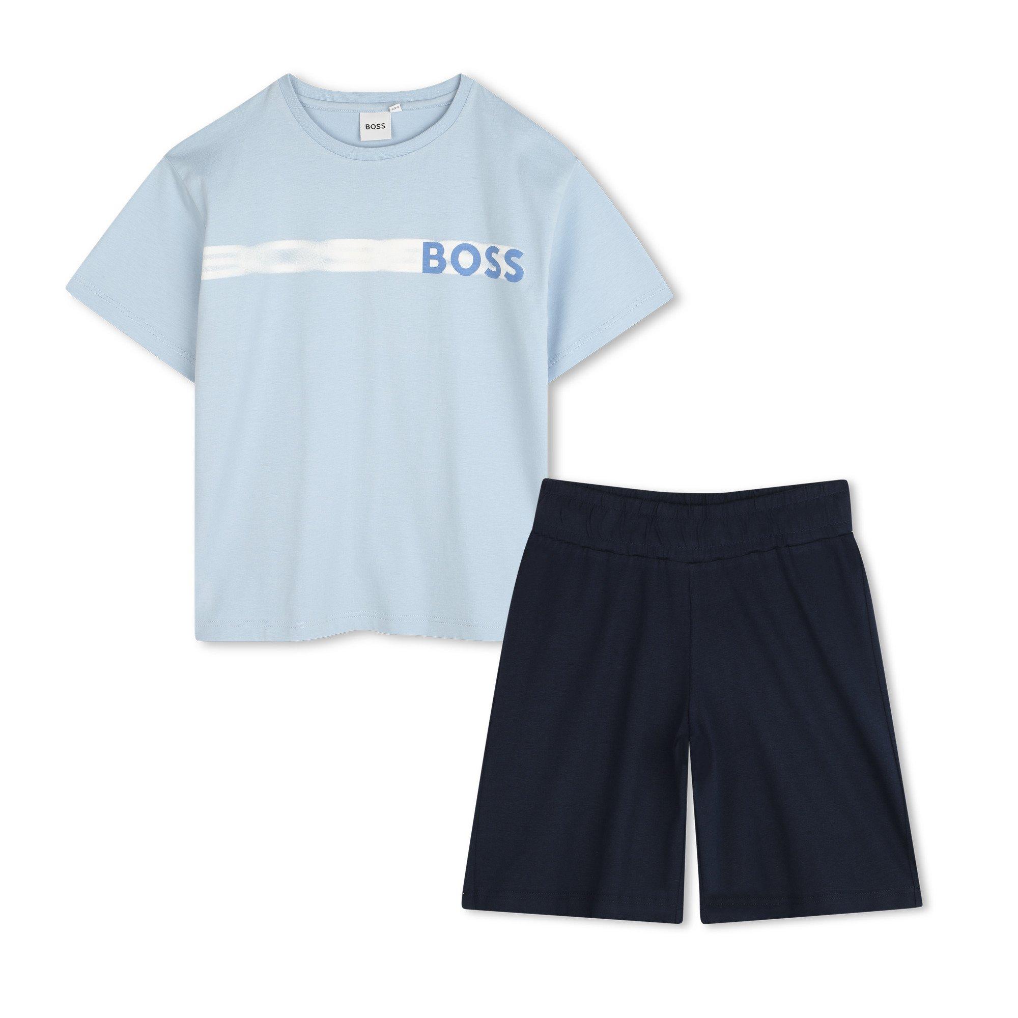 Prsn Blue 887 - Boss - Kids  T-Shirt Set - 1
