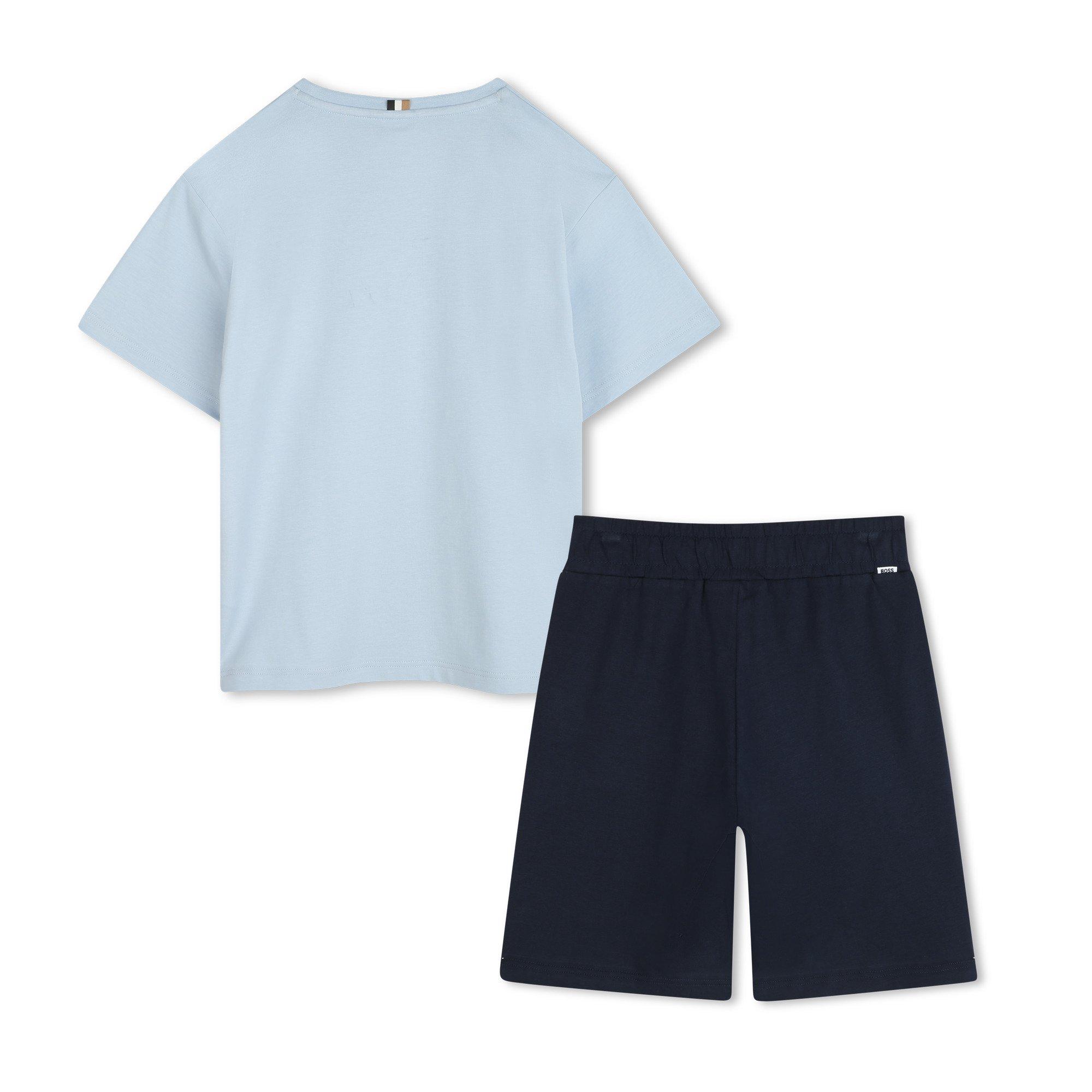 Prsn Blue 887 - Boss - Kids  T-Shirt Set - 2