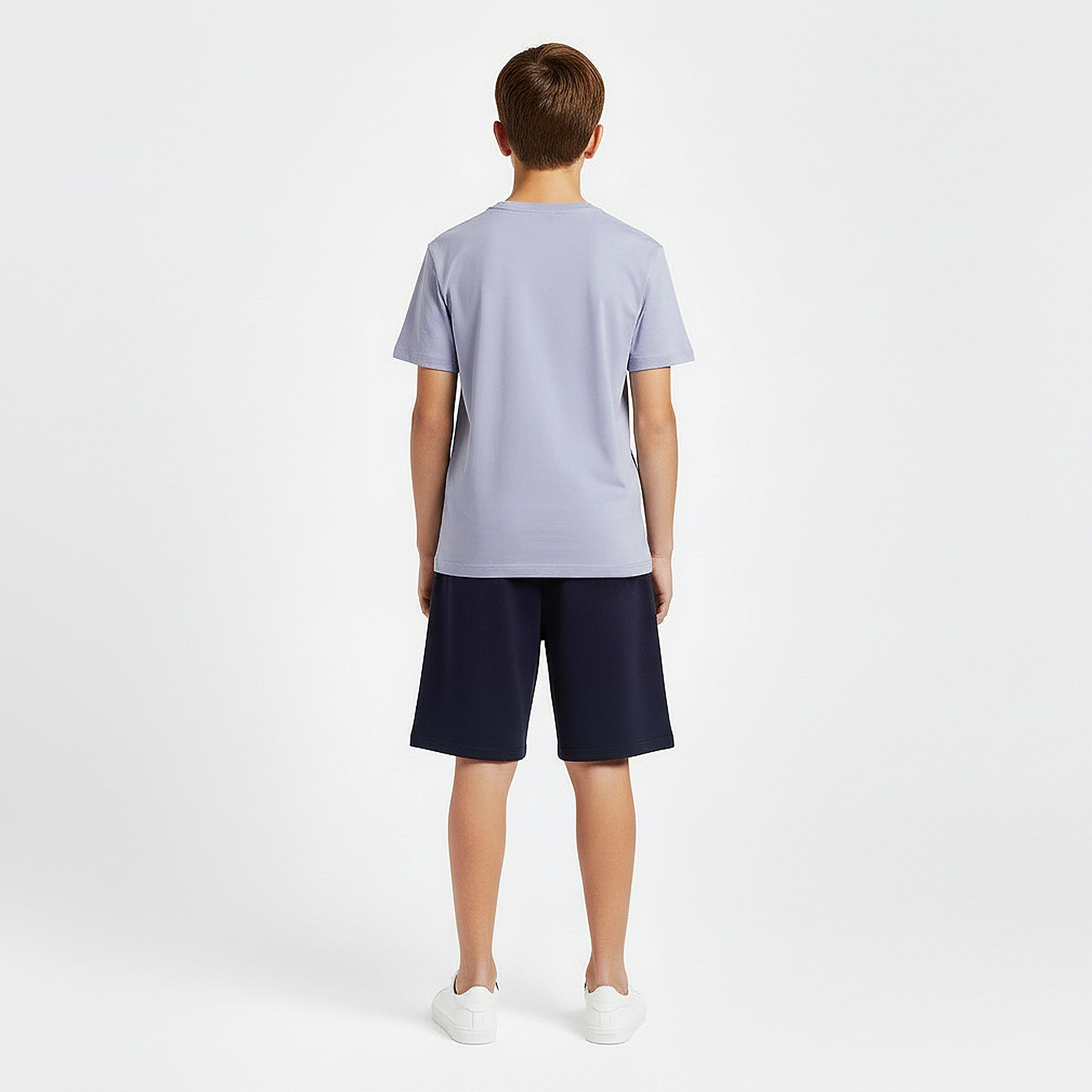 Navy - Boss - Kids  T-Shirt Set - 4