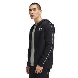 Under Armour UA Icon Fleece Taping Full-Zip Hoodie Mens