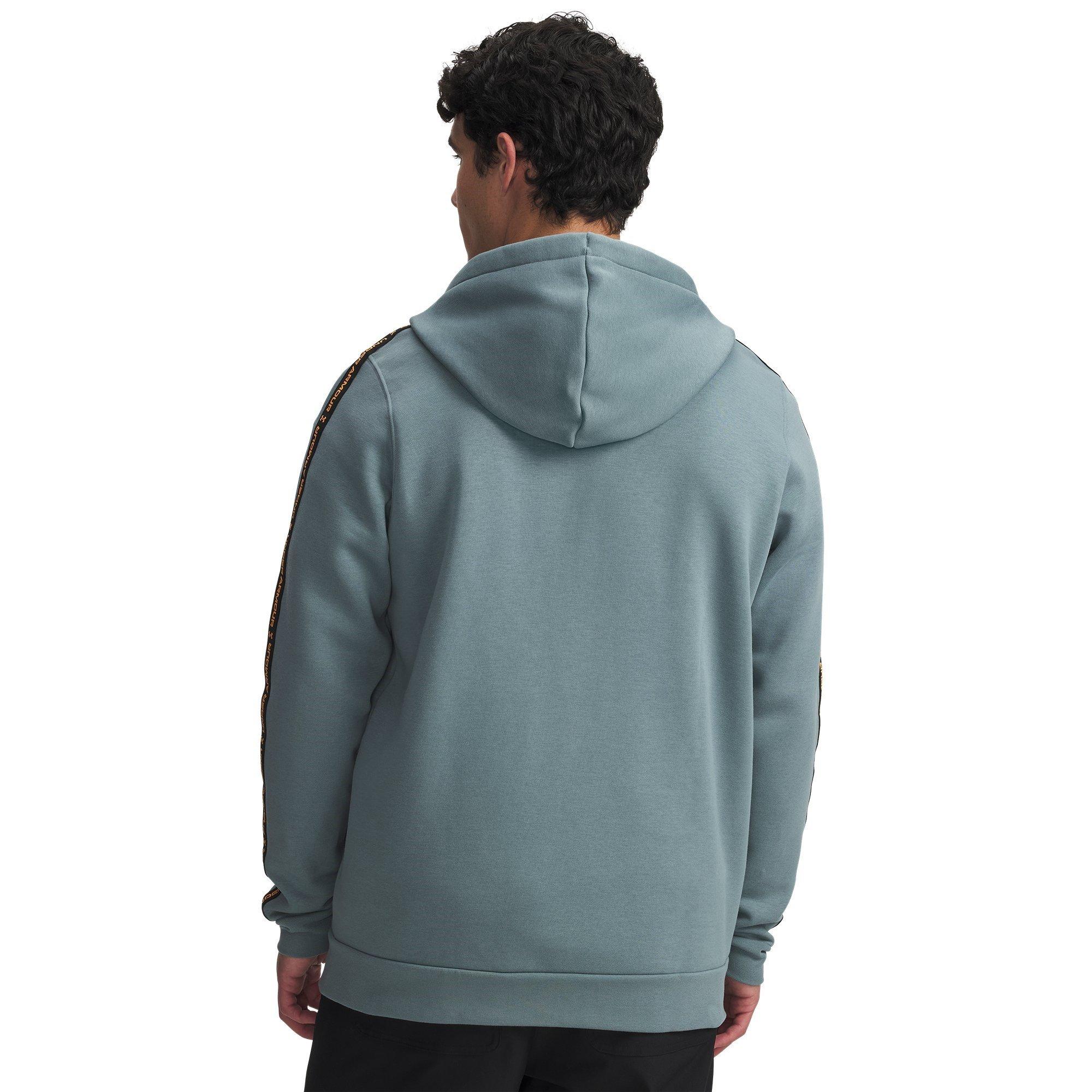 Jasper Blue - Under Armour - Men's Icon Fleece Taping Full-Zip Hoodie - 2