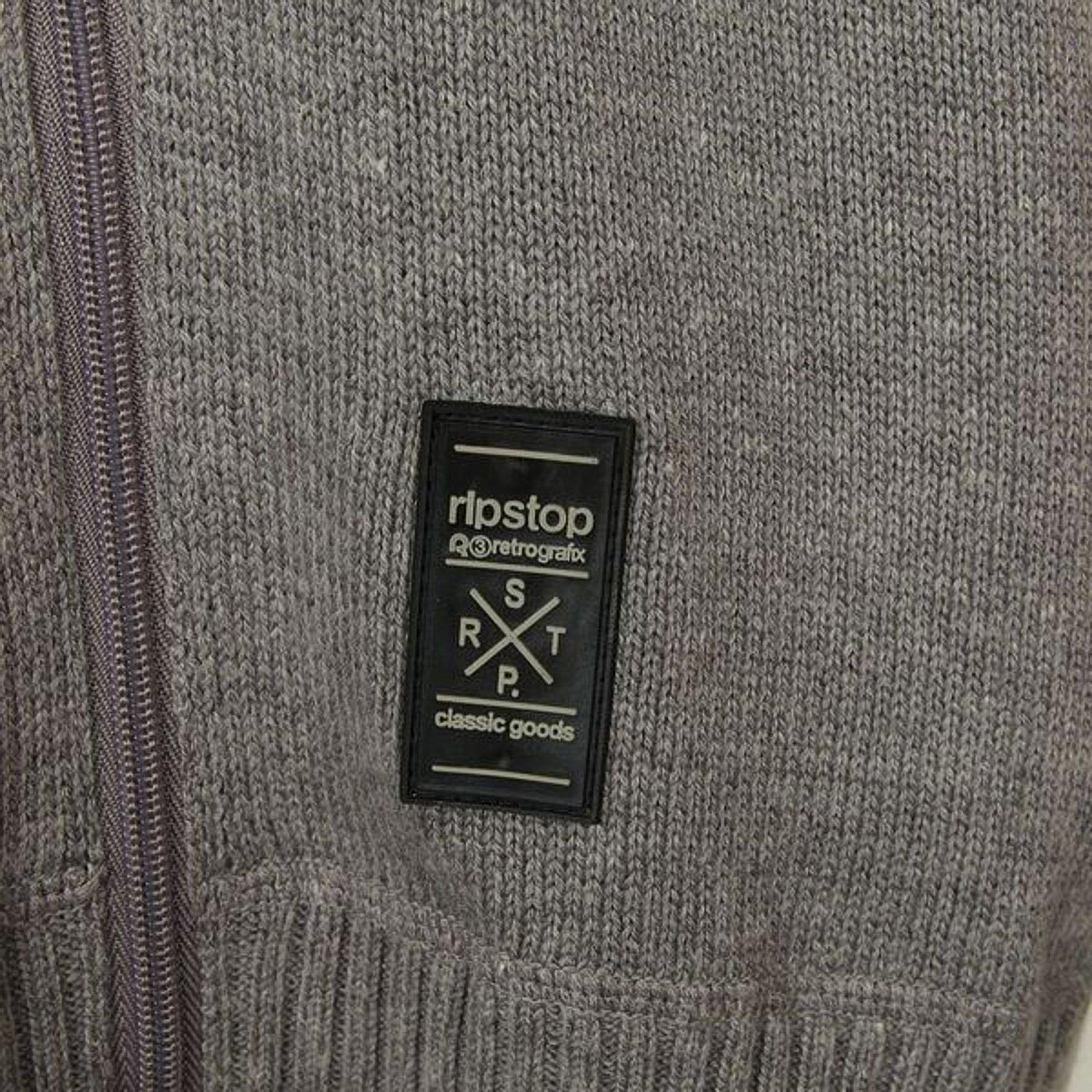 Midden Grijs - Ripstop - Bayville Zip Hoodie Juniors - 3