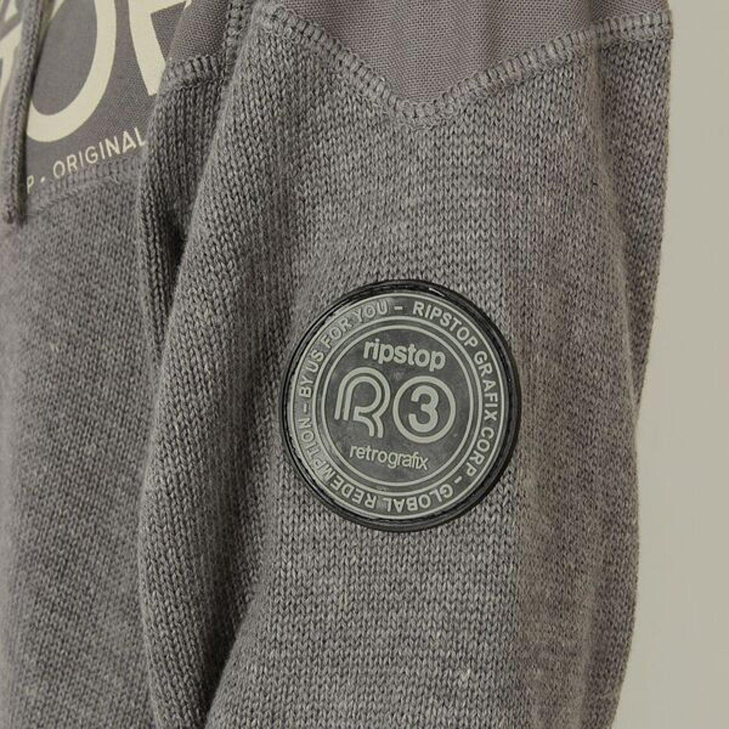 Midden Grijs - Ripstop - Bayville Zip Hoodie Juniors - 4