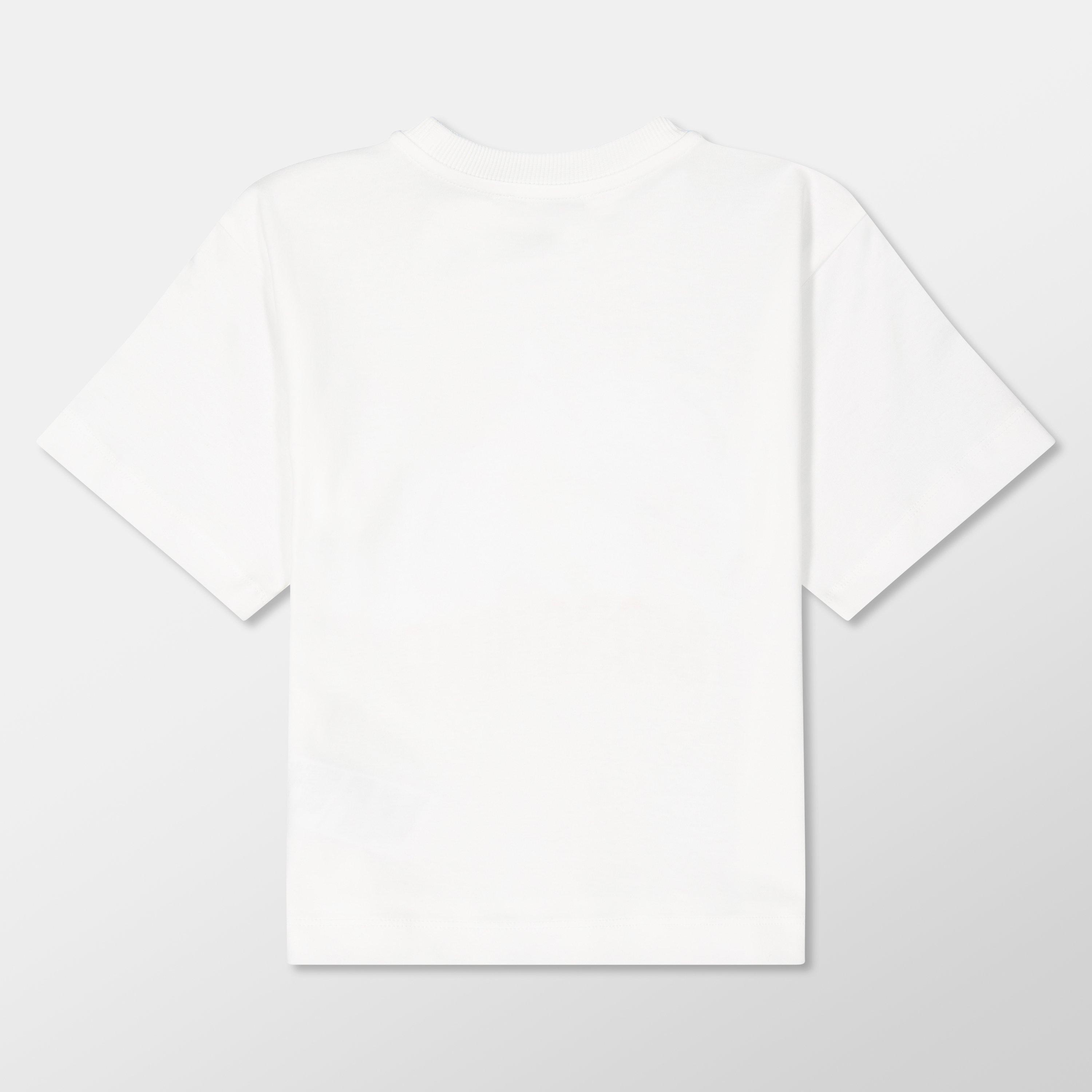 Wht Blu83542 - Moschino - Teddy Bear Windsurf T-Shirt & Shorts Set Juniors - 2