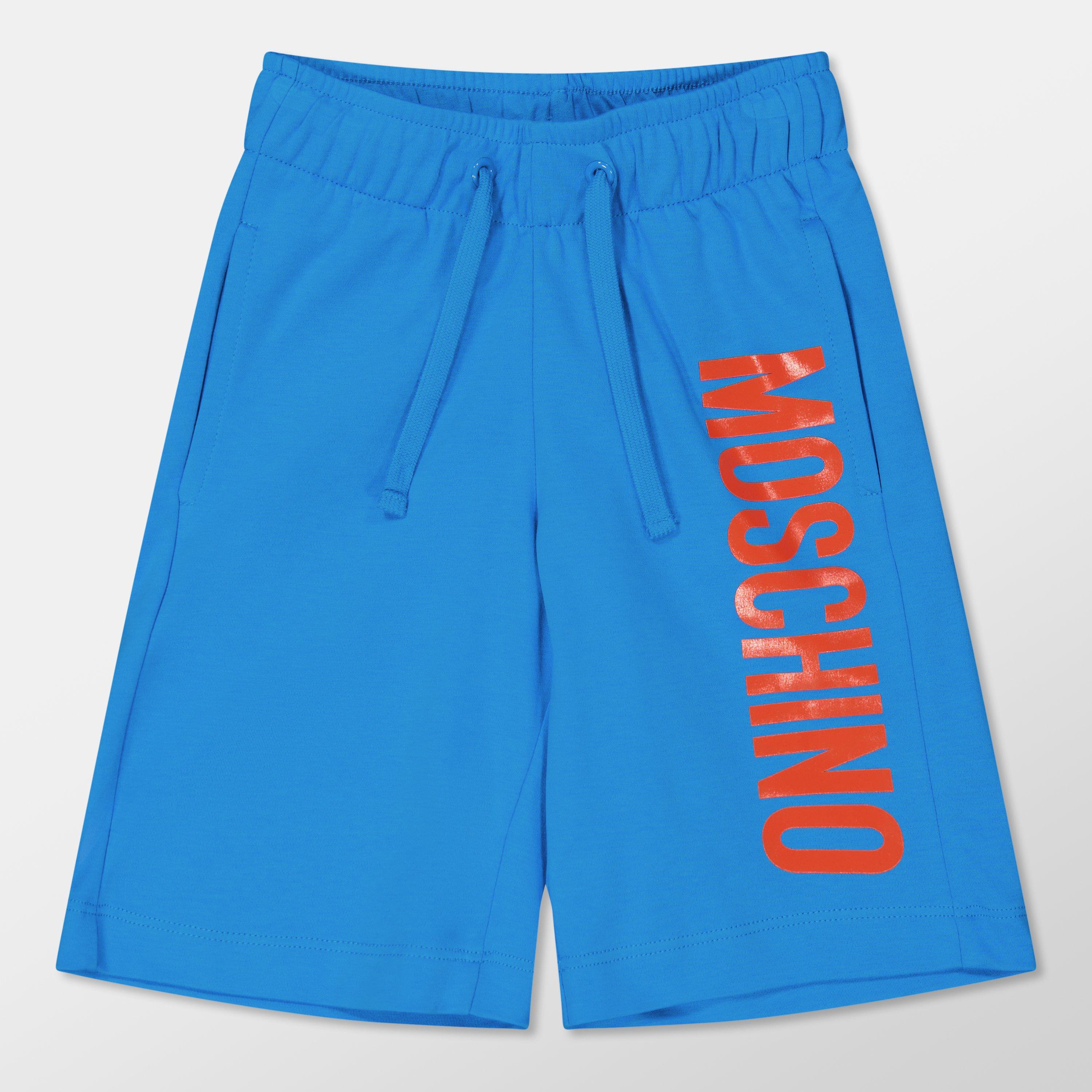 Wht Blu83542 - Moschino - Teddy Bear Windsurf T-Shirt & Shorts Set Juniors - 3