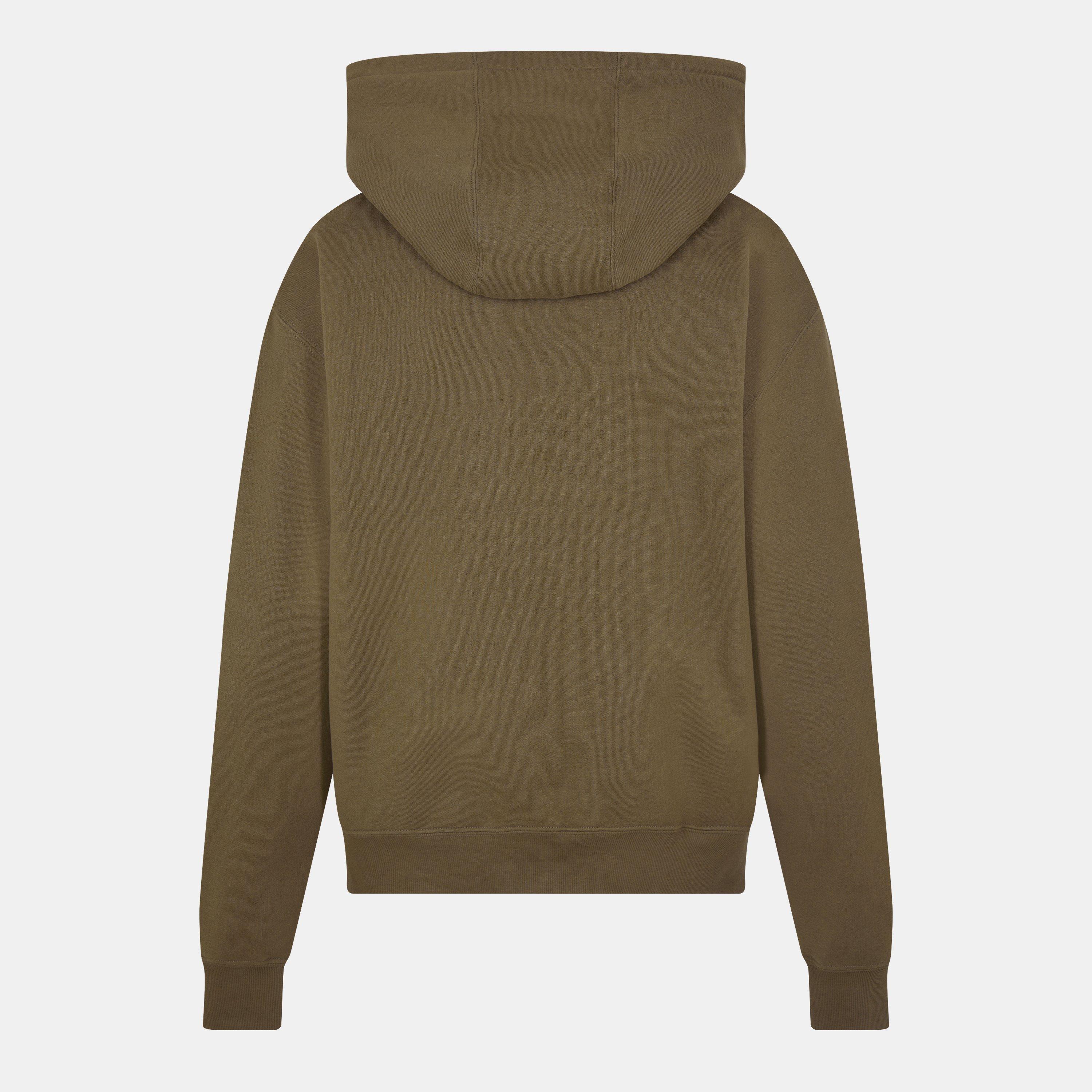 Khaki - Saint Laurent - Logo Hoodie - 2