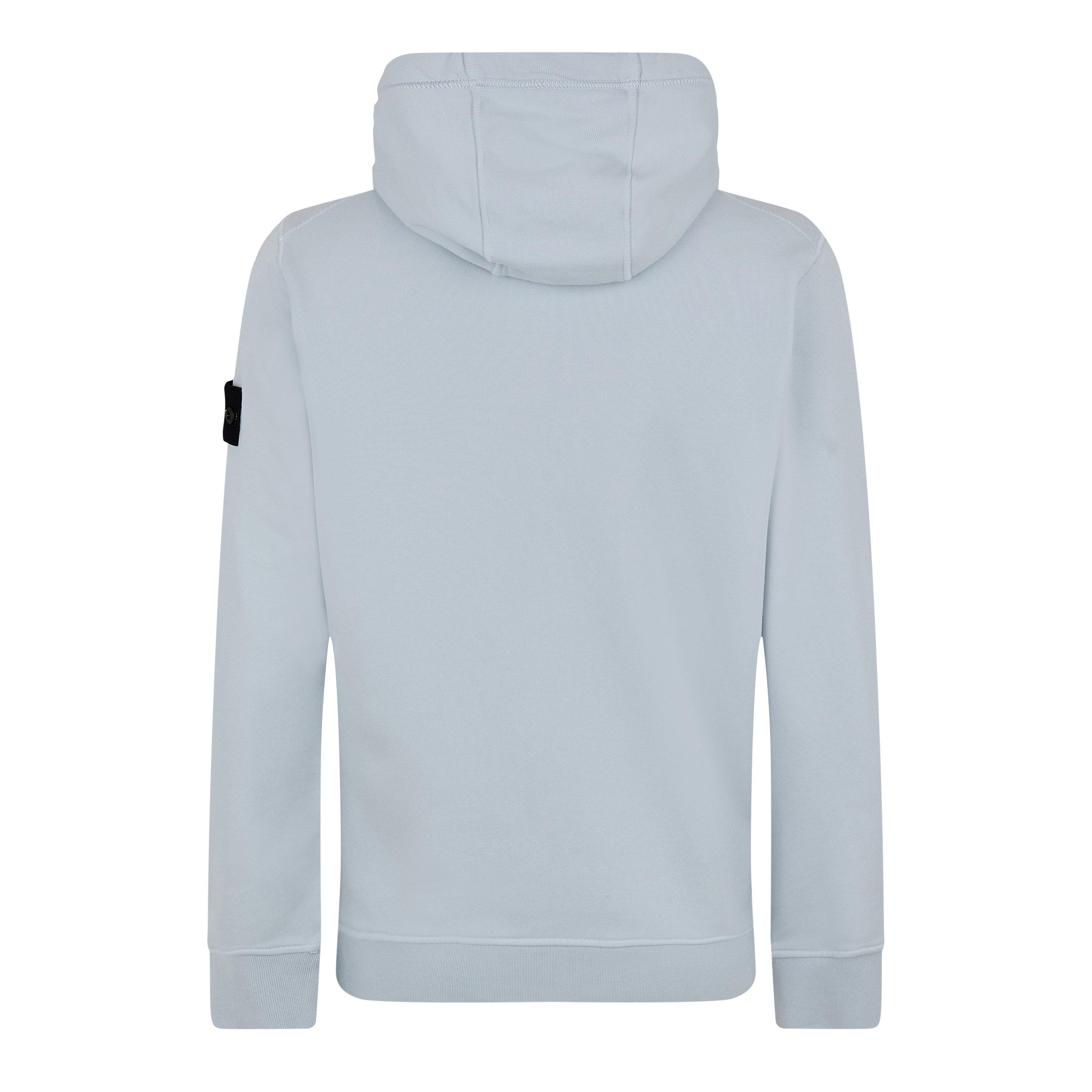 【大人ストリート】STONE  Point Logo Overhead Hoodie Stone Island Logo Men's Hoodie Black 811566283-V0029