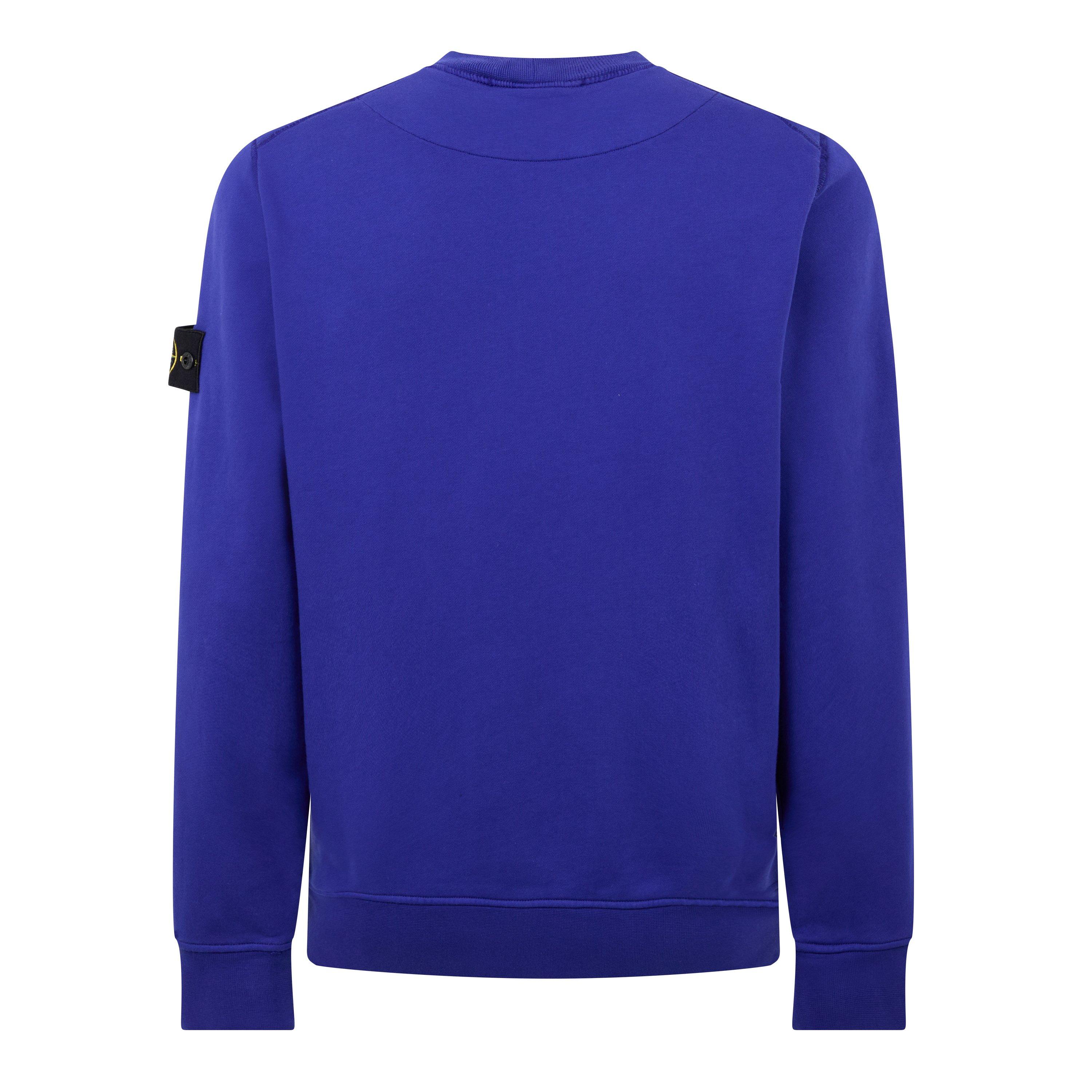 Bluette V0022 - Stone Island - Men's Logo Lightweight Cotton Fleece Jumper - 2