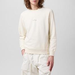 Stone Island Dial Back Logo Crewneck Sweatshirt