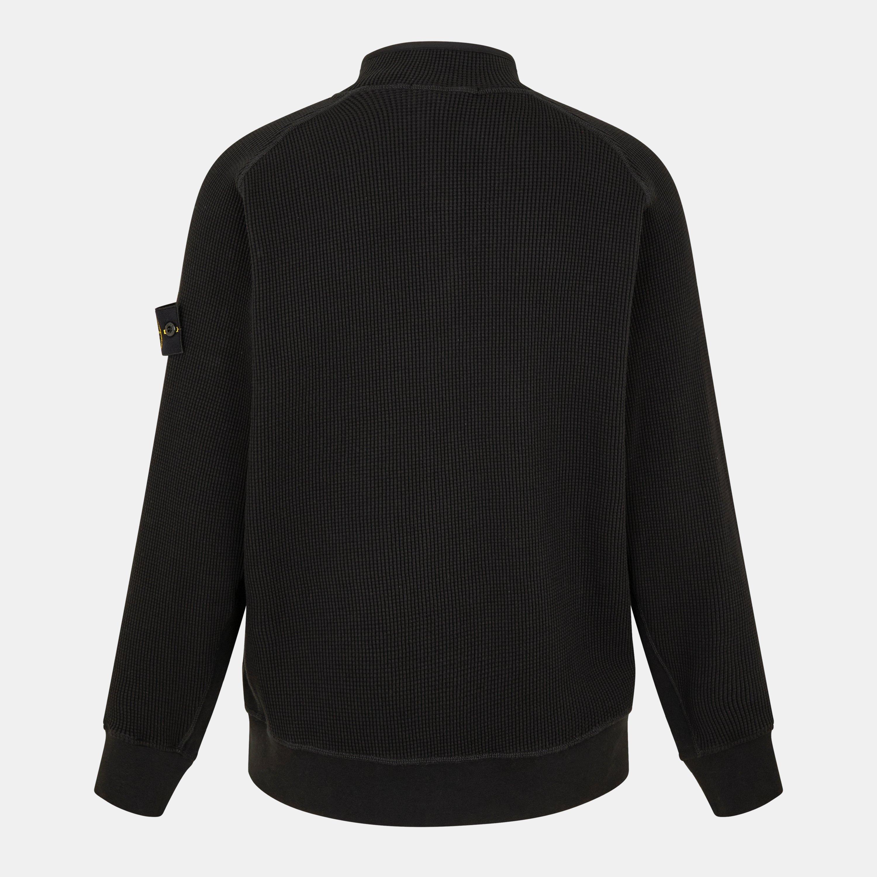Nero V0029 - Stone Island - Zip Thru Sweater - 2