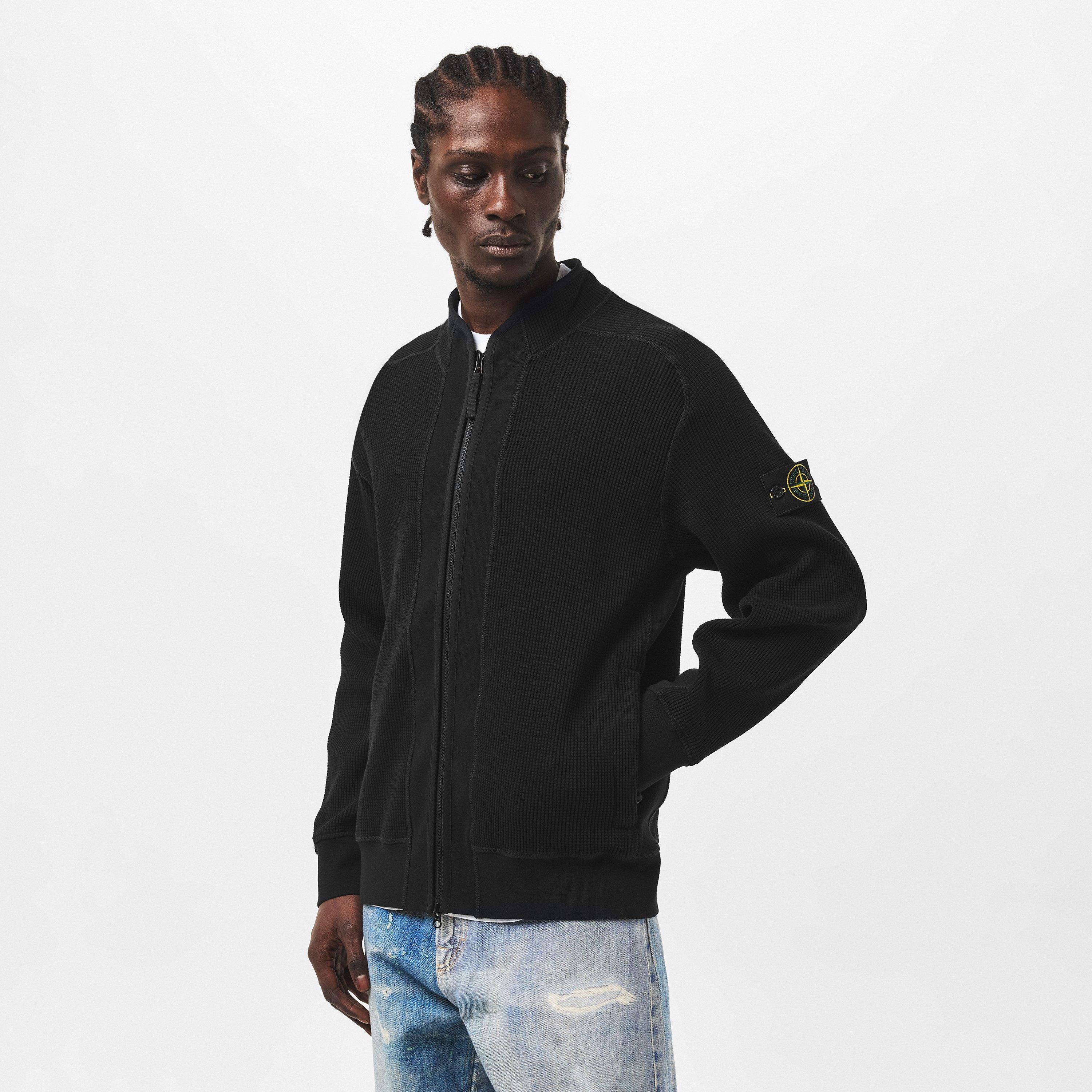Nero V0029 - Stone Island - Zip Thru Sweater - 3