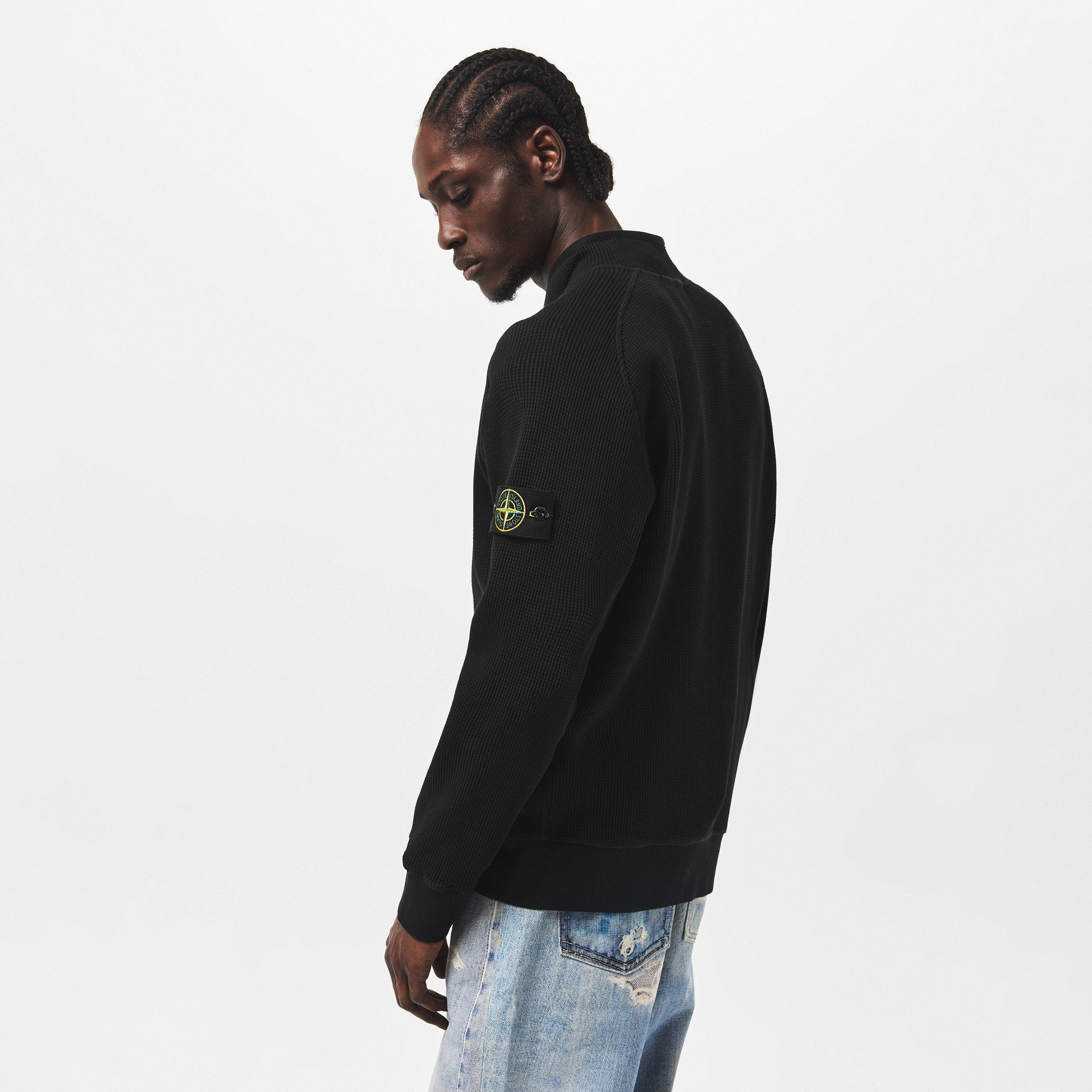 Nero V0029 - Stone Island - Zip Thru Sweater - 4