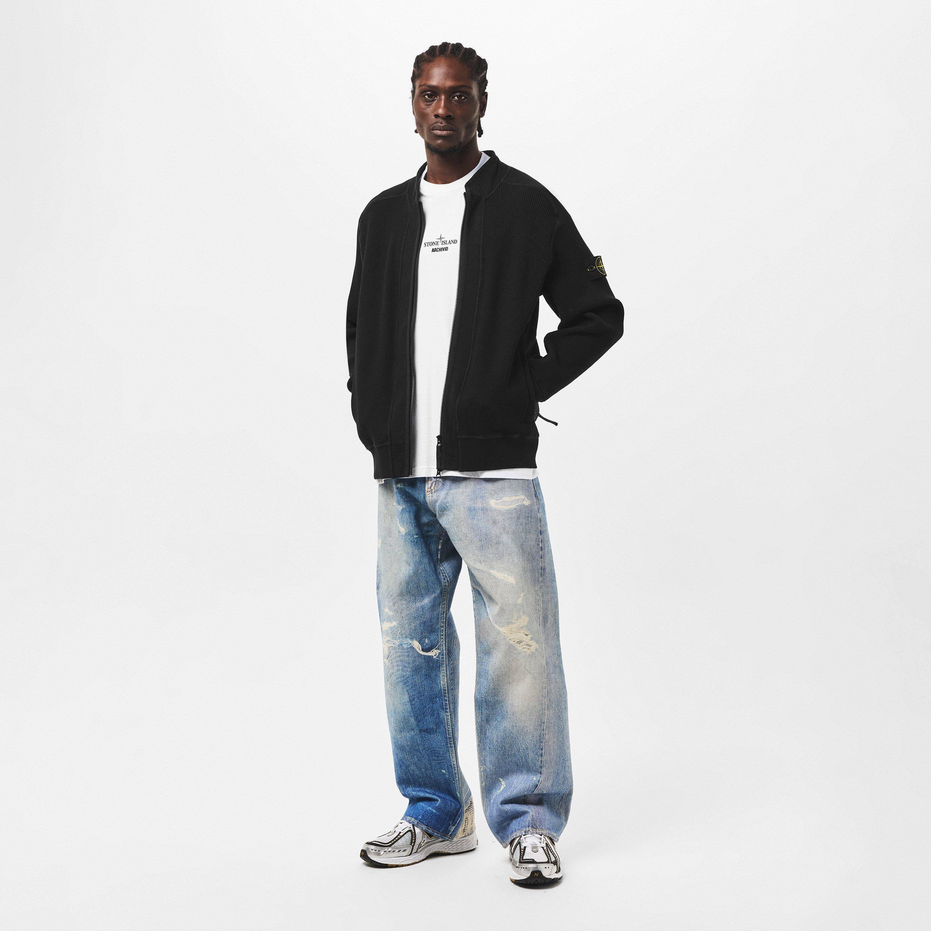 Nero V0029 - Stone Island - Zip Thru Sweater - 6