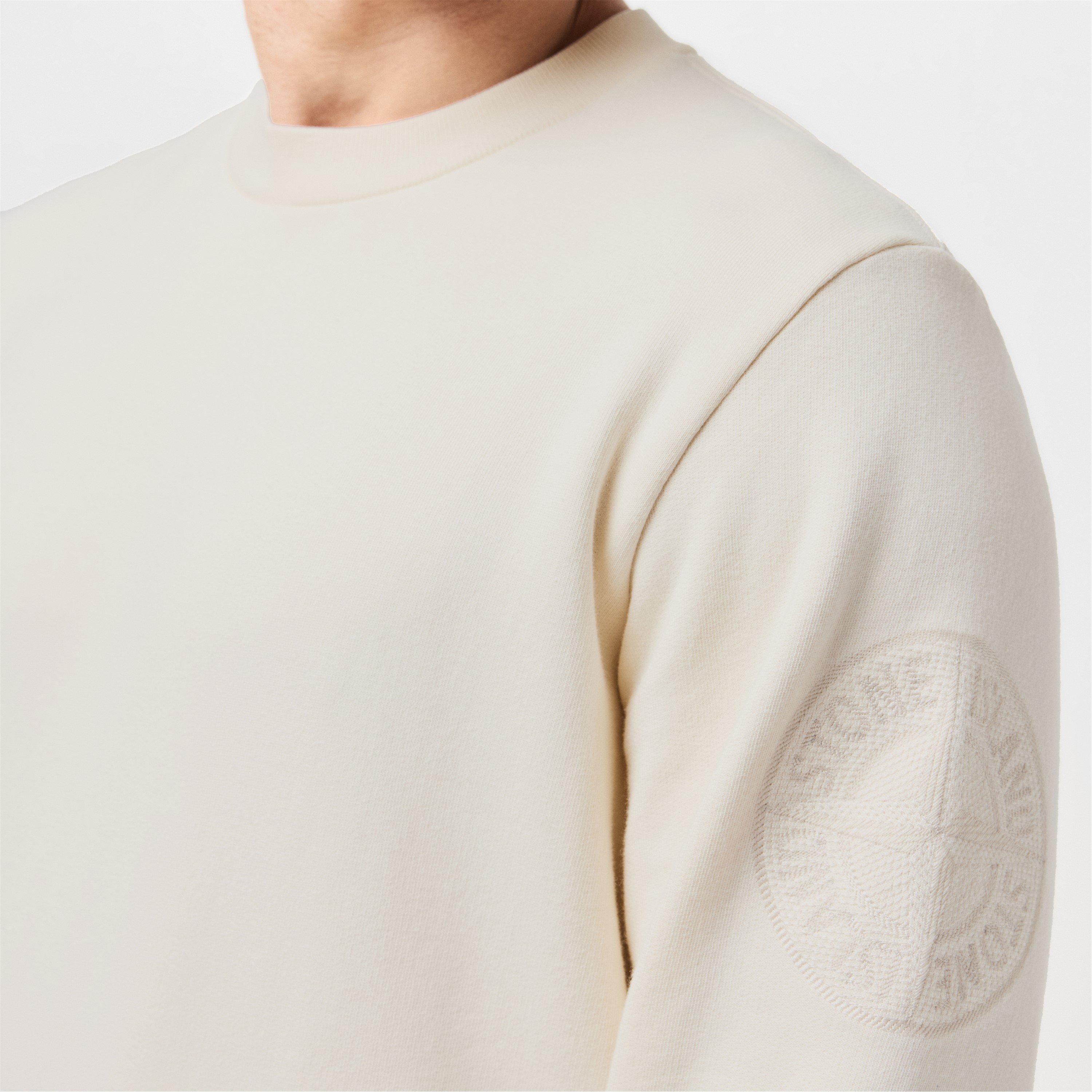 Avorio V0093 - Stone Island - Embellished Logo Sweater - 5