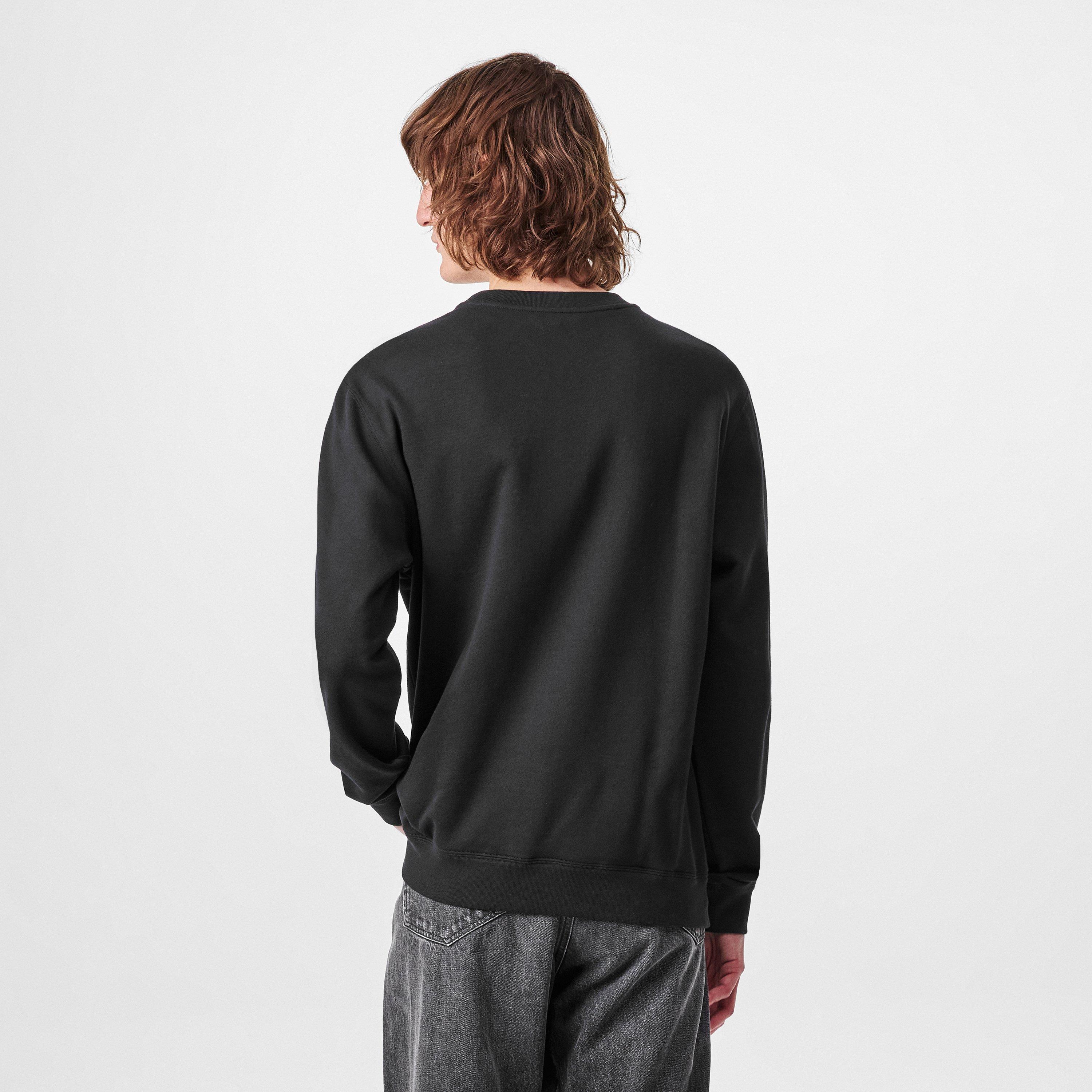 Black-White - Versace - Logo Crew Sweater - 4