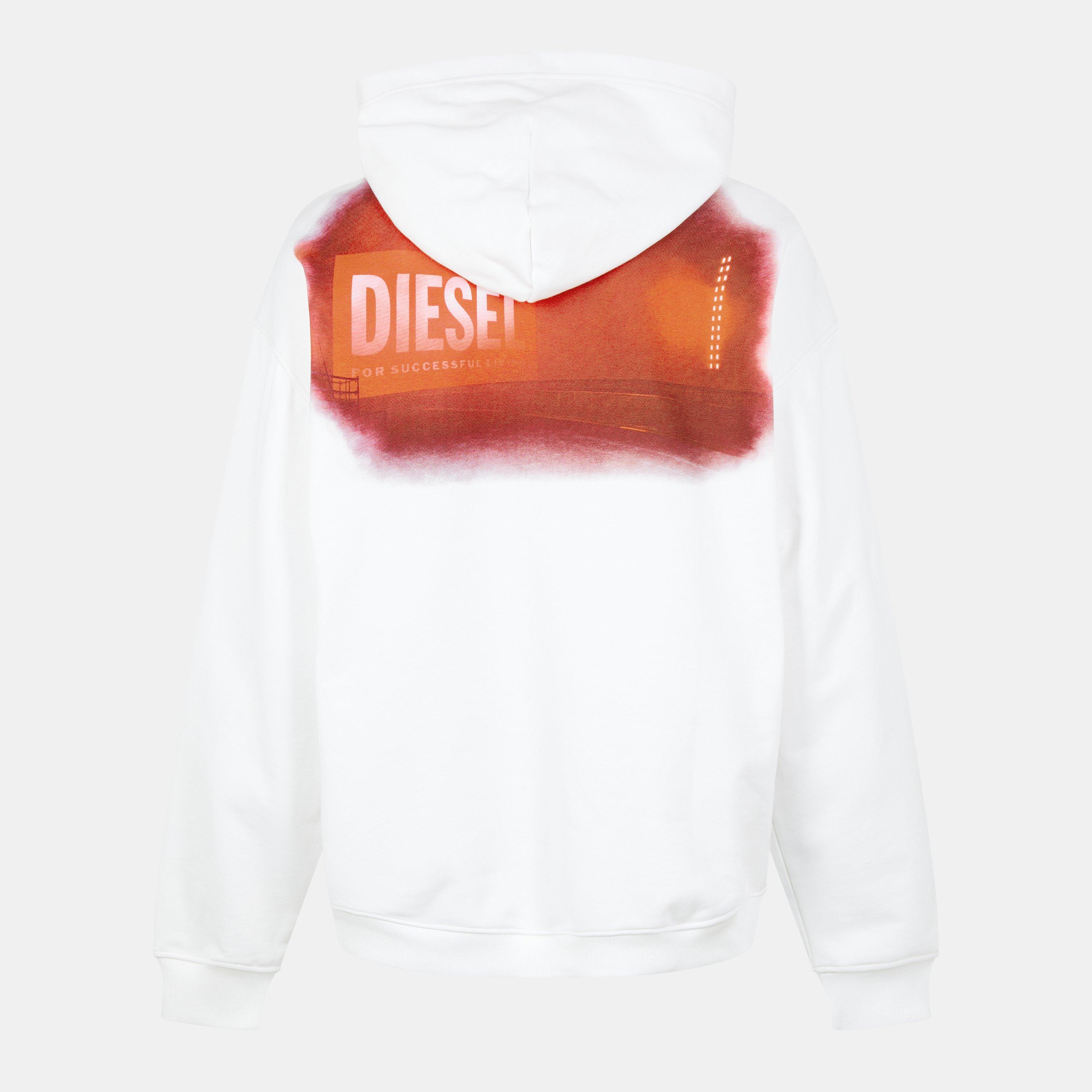 100 - Diesel - Men's Pull Over Hoodie - 2