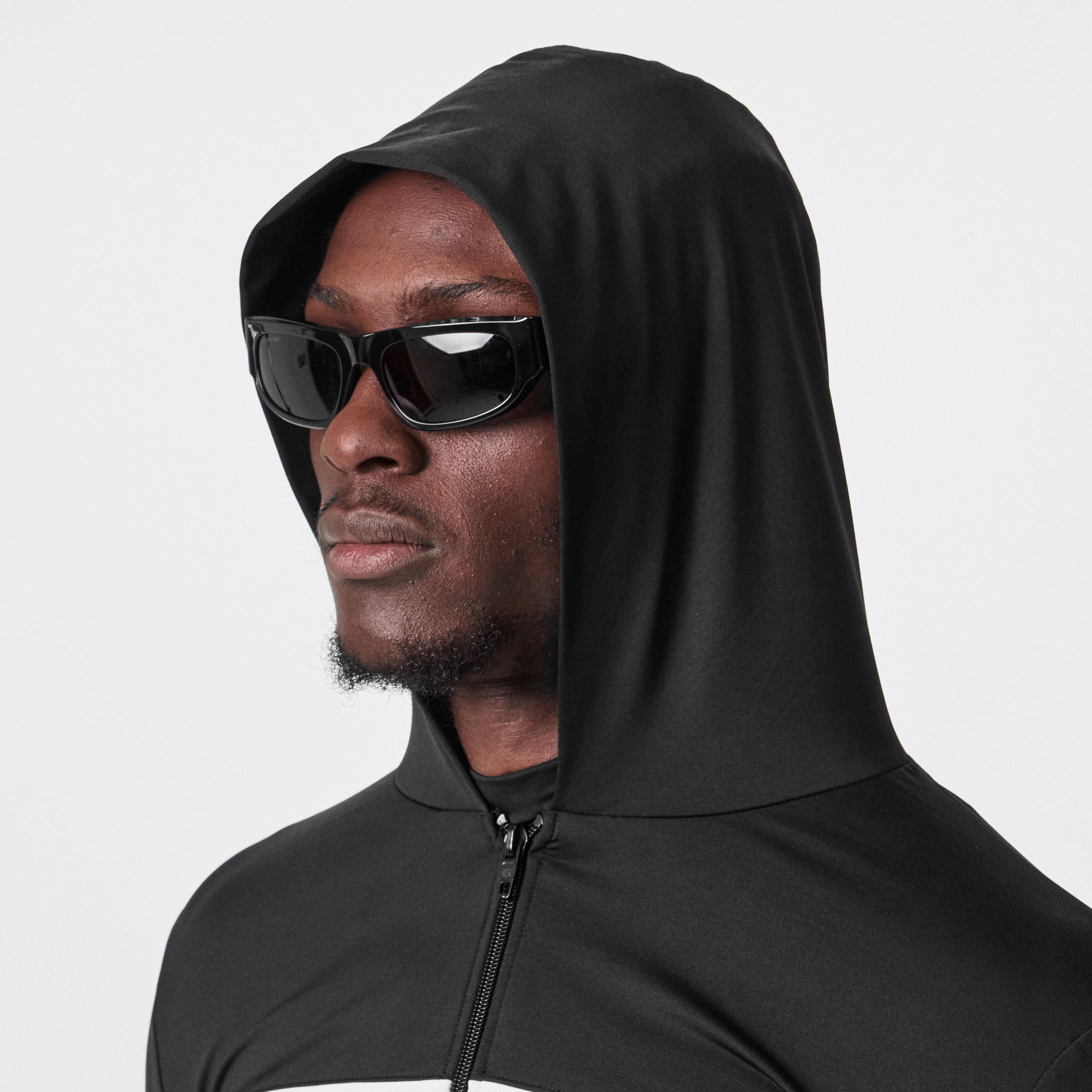 Black/White - Balenciaga - X Under Armour Zip Up Hoodie - 5